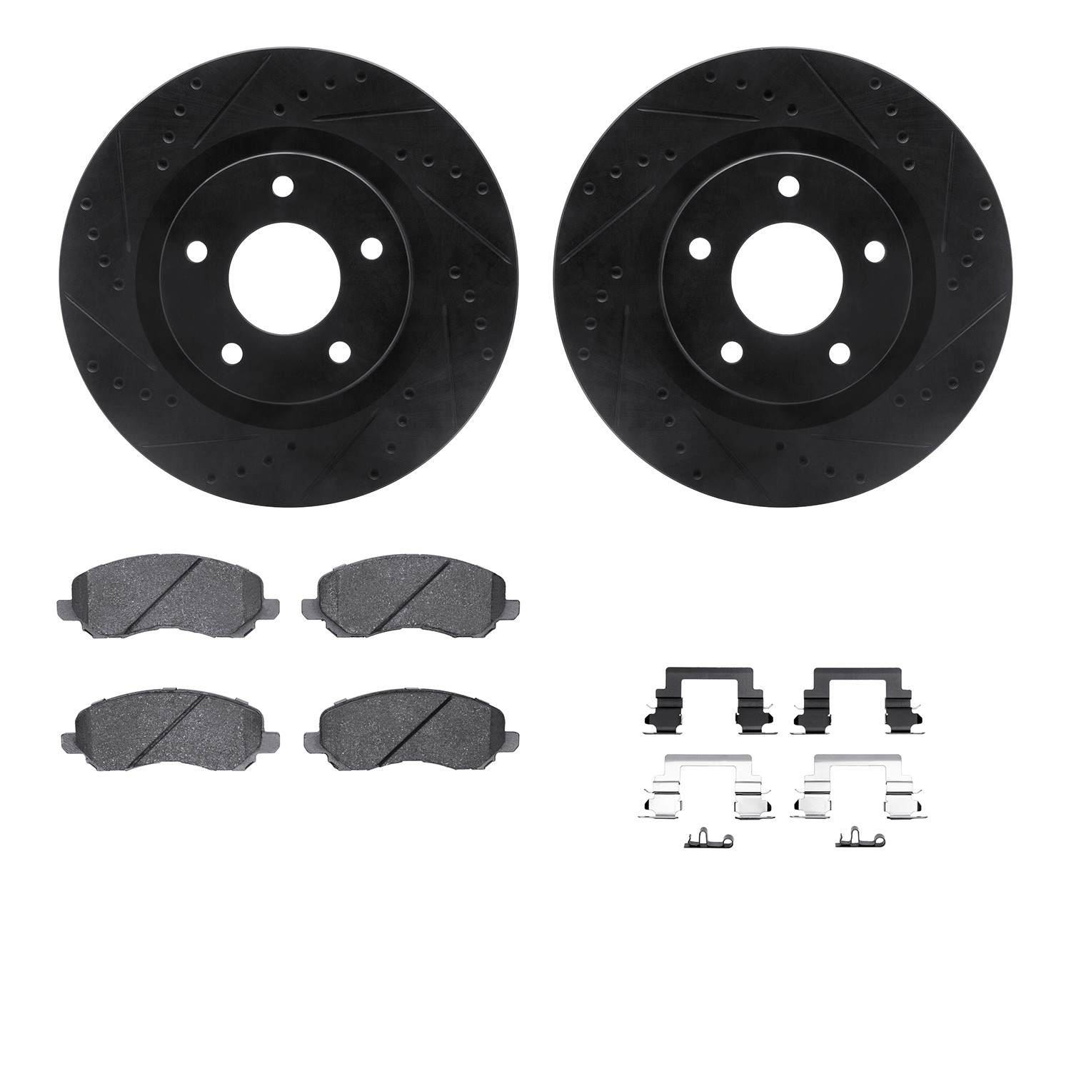 Dynamic Friction Company Disc Brake Kit 8312-39026