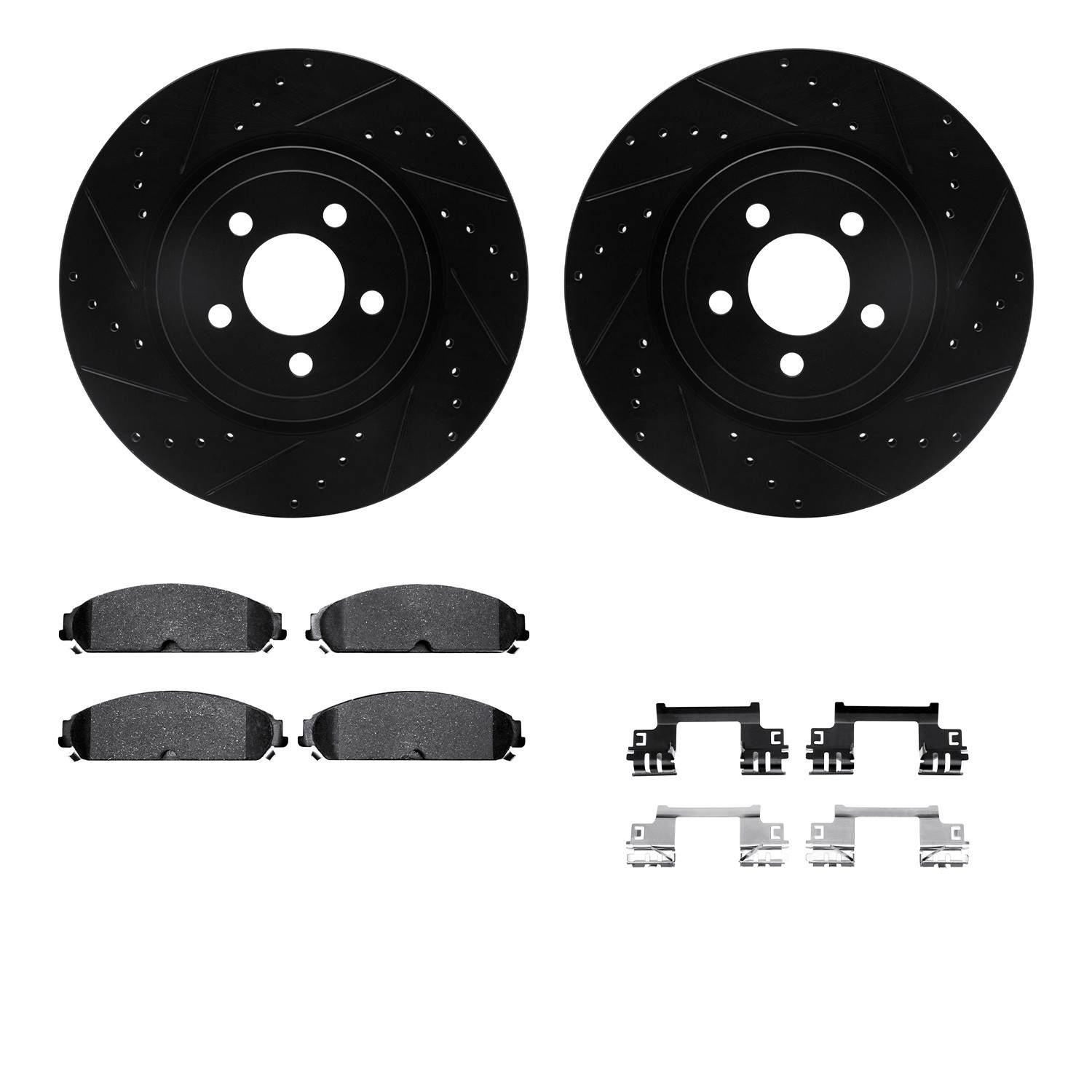 Dynamic Friction Company Disc Brake Kit 8312-39038