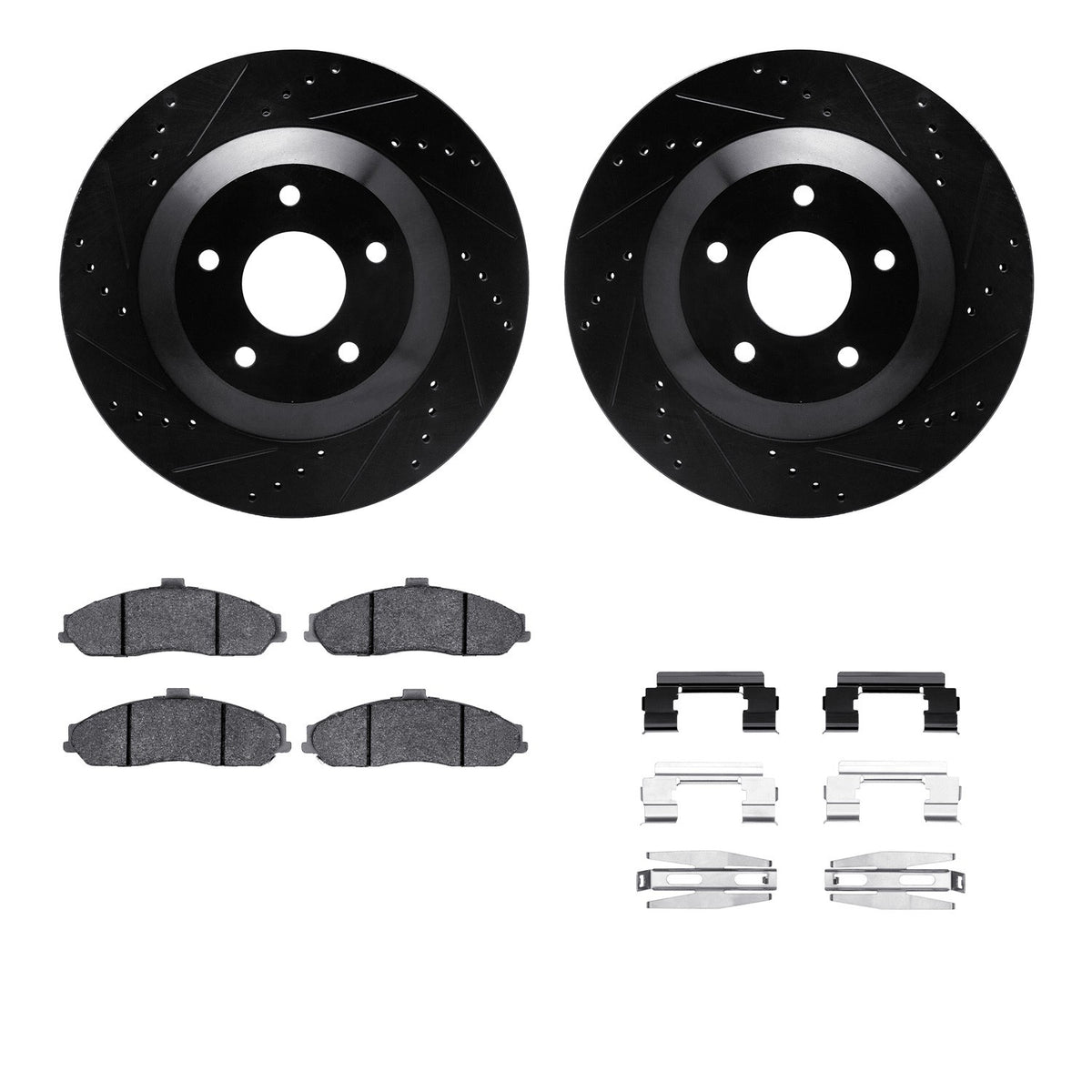 Dynamic Friction Company Disc Brake Kit 8312-46012