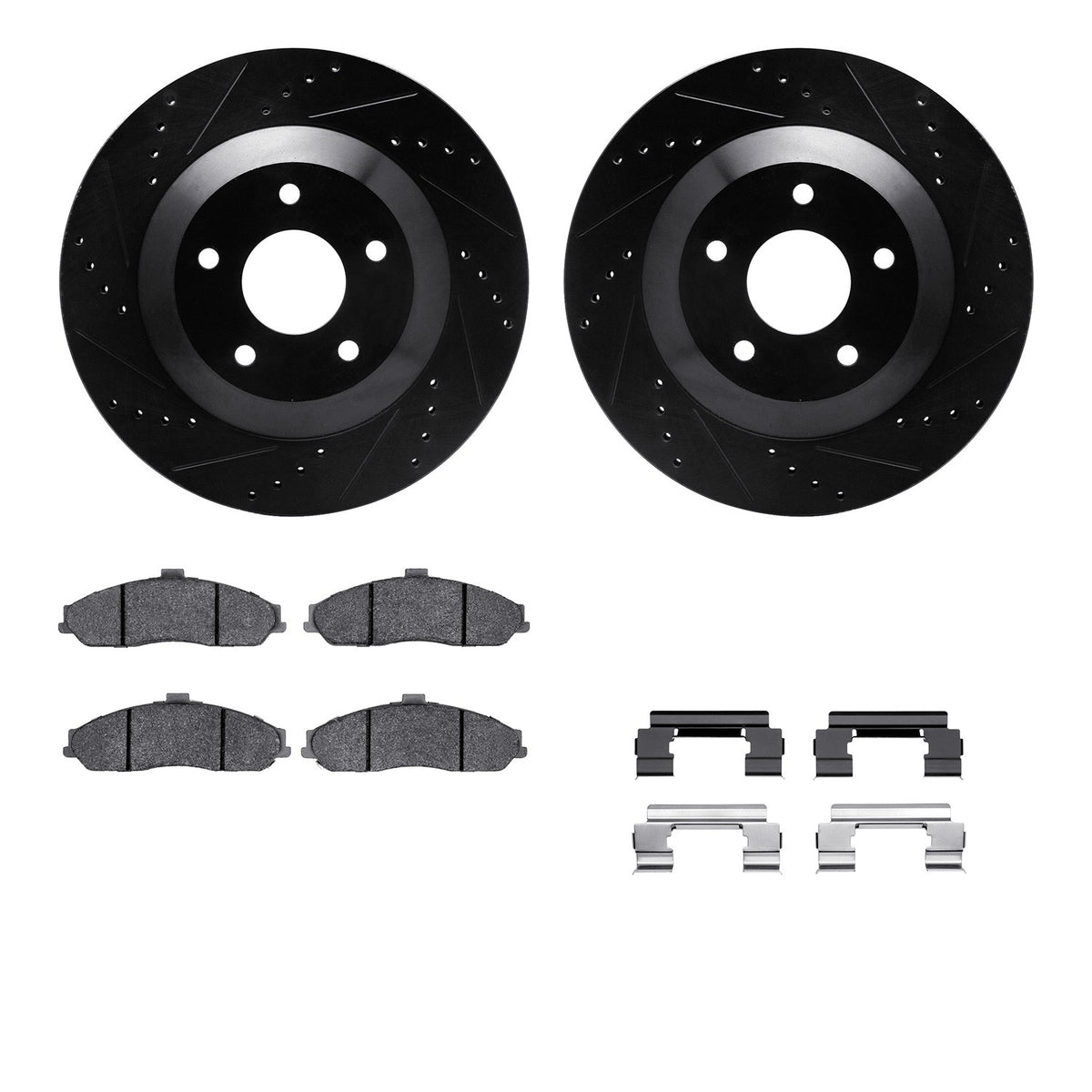 Dynamic Friction Company Disc Brake Kit 8312-46015