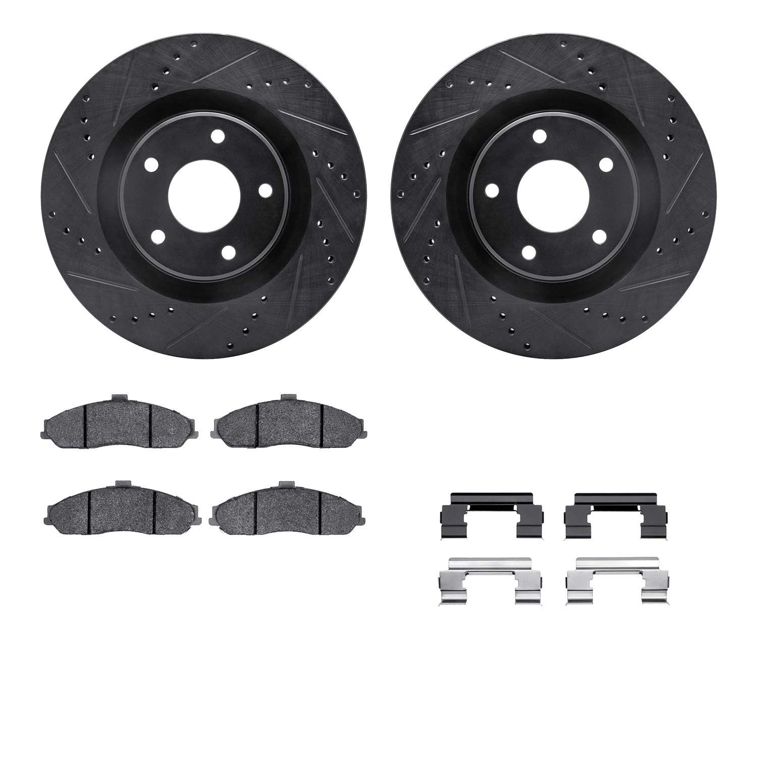 Dynamic Friction Company Disc Brake Kit 8312-46016