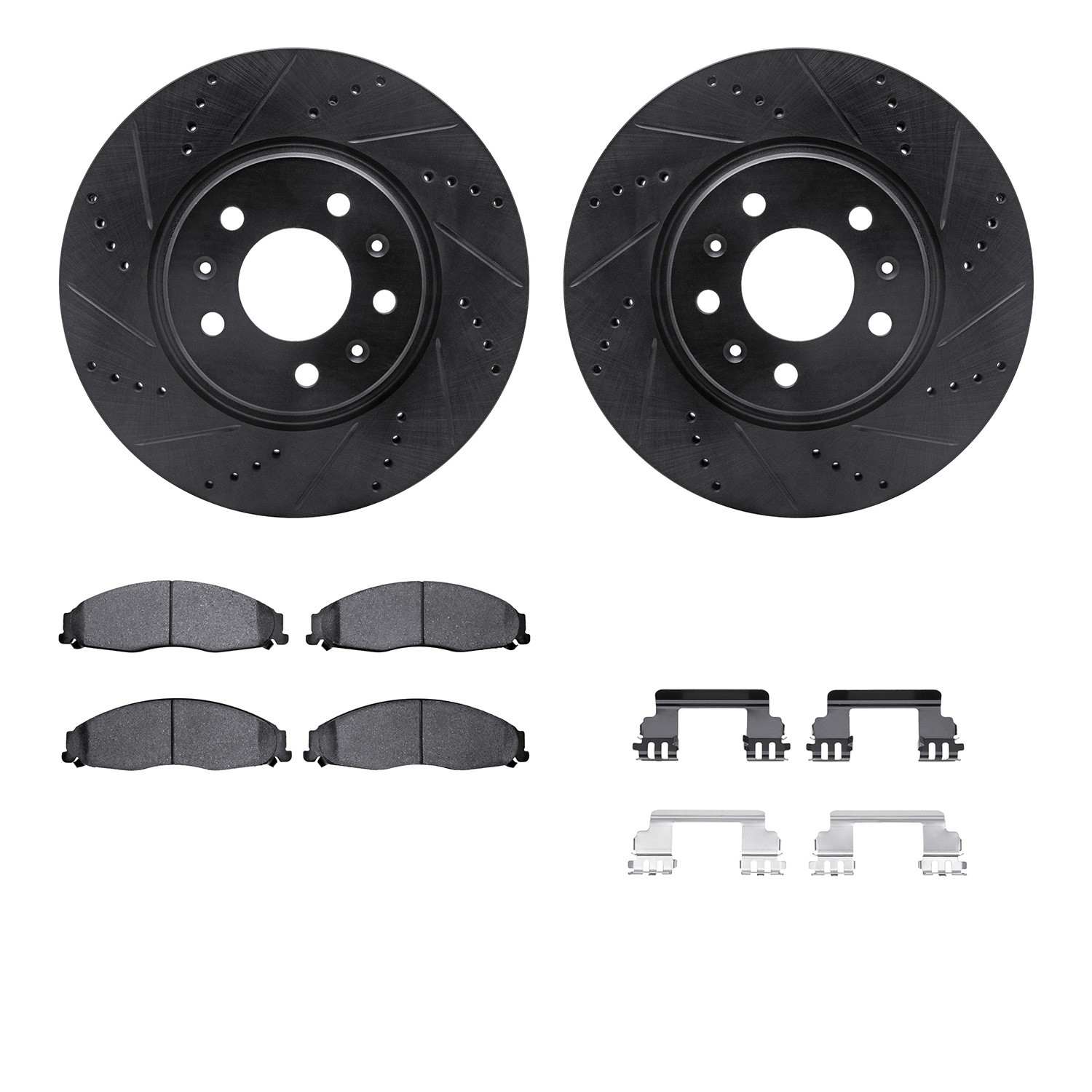 Dynamic Friction Company Disc Brake Kit 8312-46025