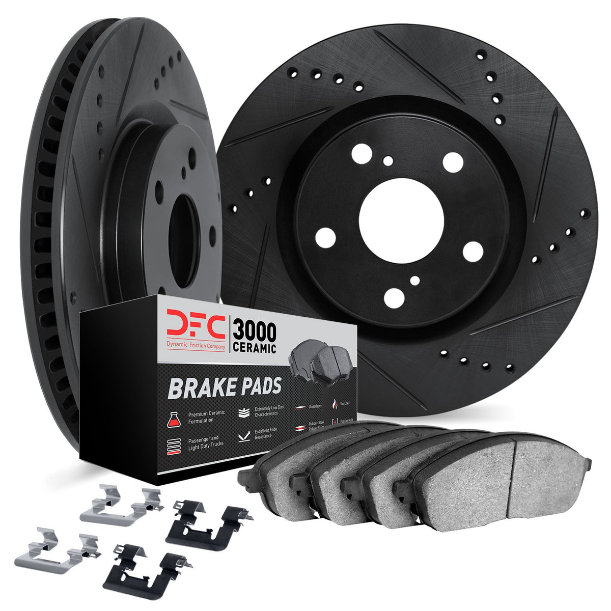Dynamic Friction Company Disc Brake Kit 8312-46028