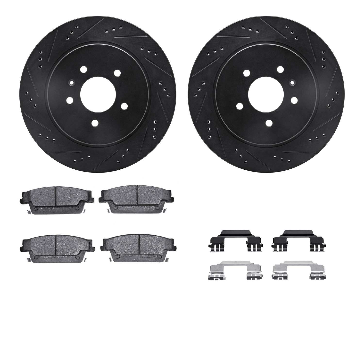 Dynamic Friction Company Disc Brake Kit 8312-46036