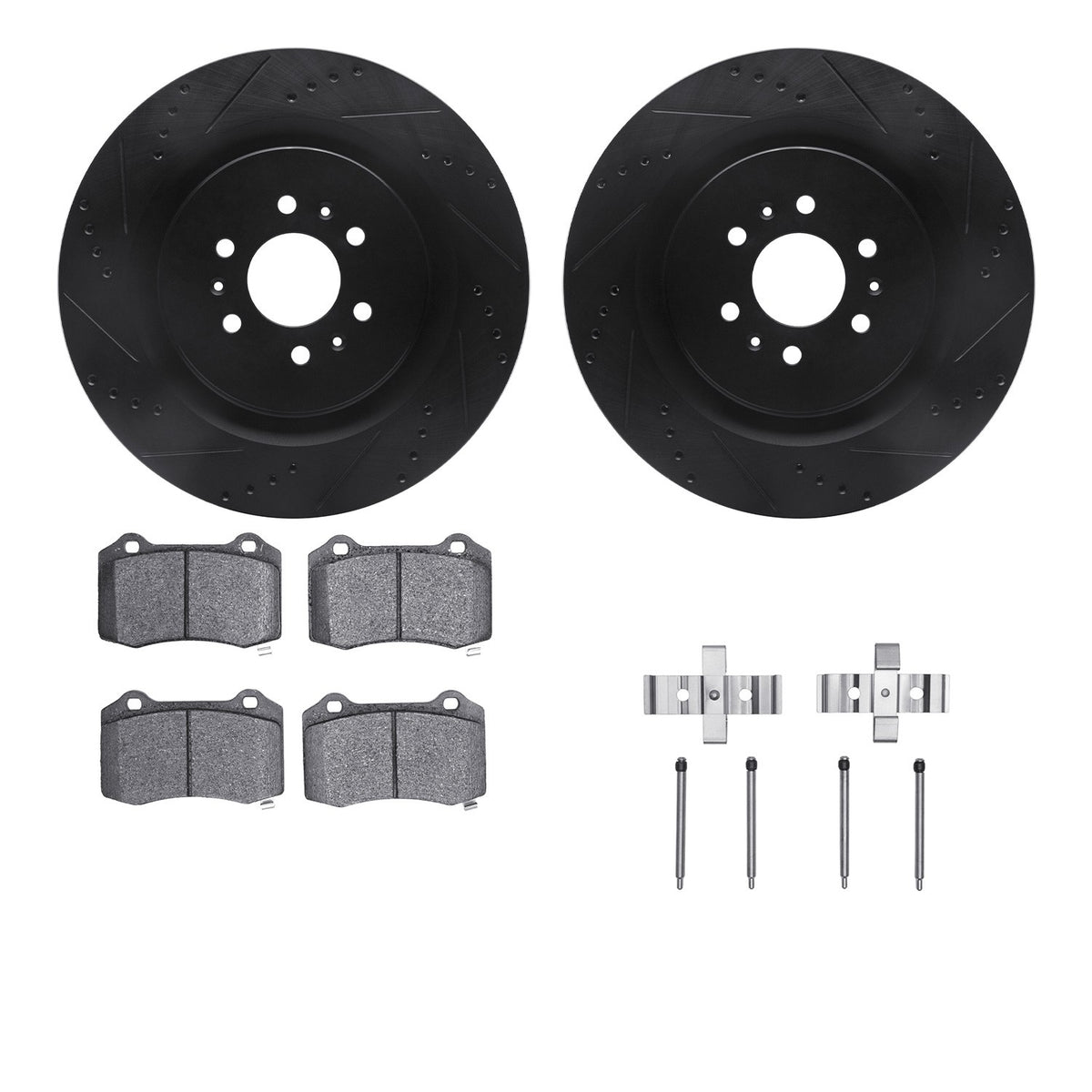 Dynamic Friction Company Disc Brake Kit 8312-46038