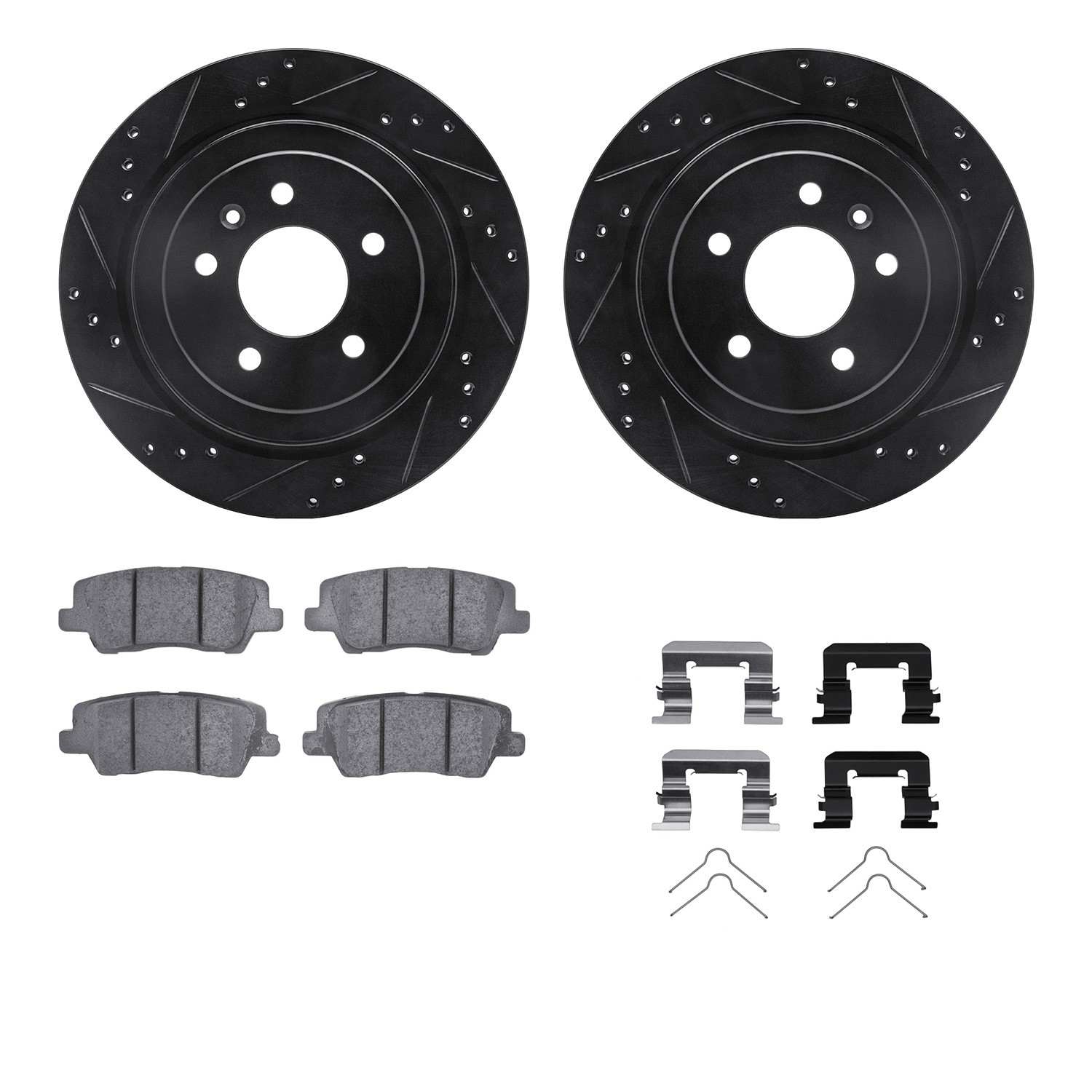 Dynamic Friction Company Disc Brake Kit 8312-46056