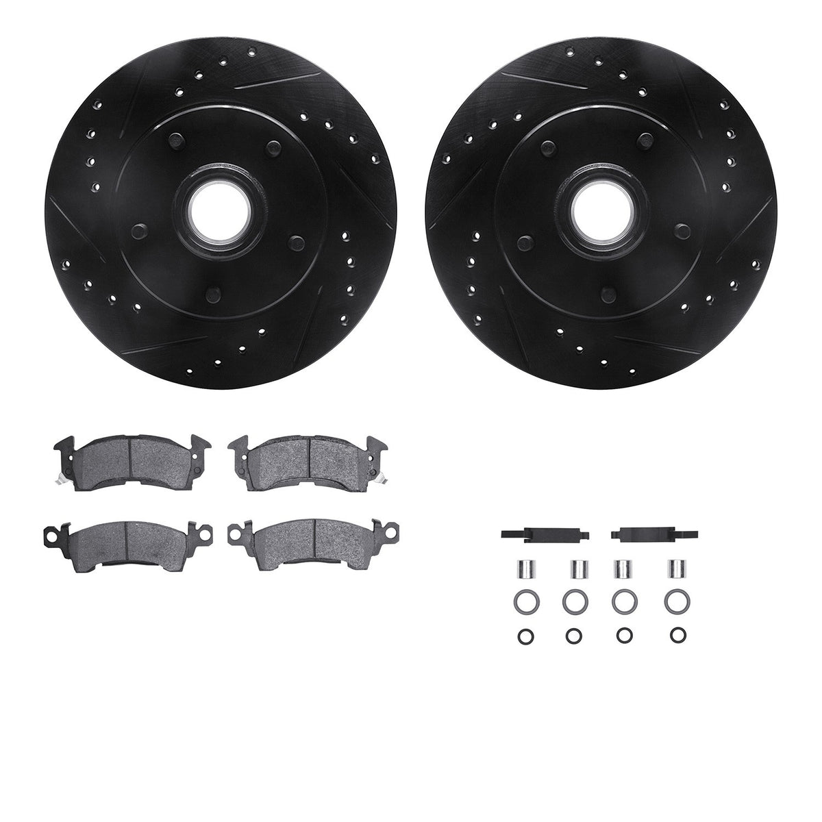 Dynamic Friction Company Disc Brake Kit 8312-47007