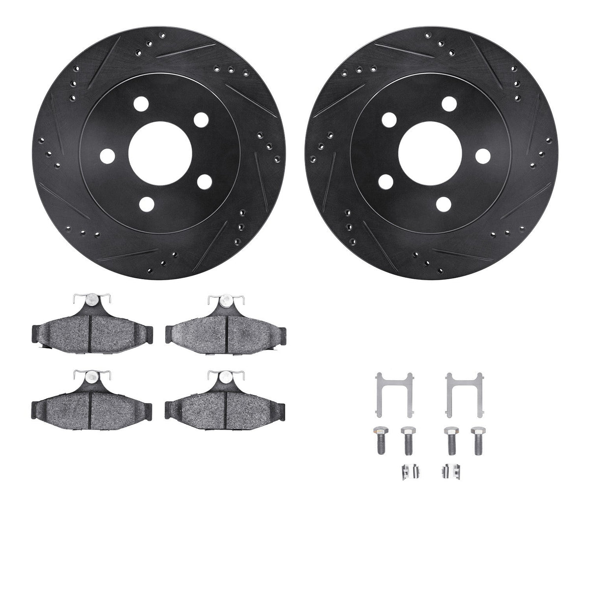 Dynamic Friction Company Disc Brake Kit 8312-47034