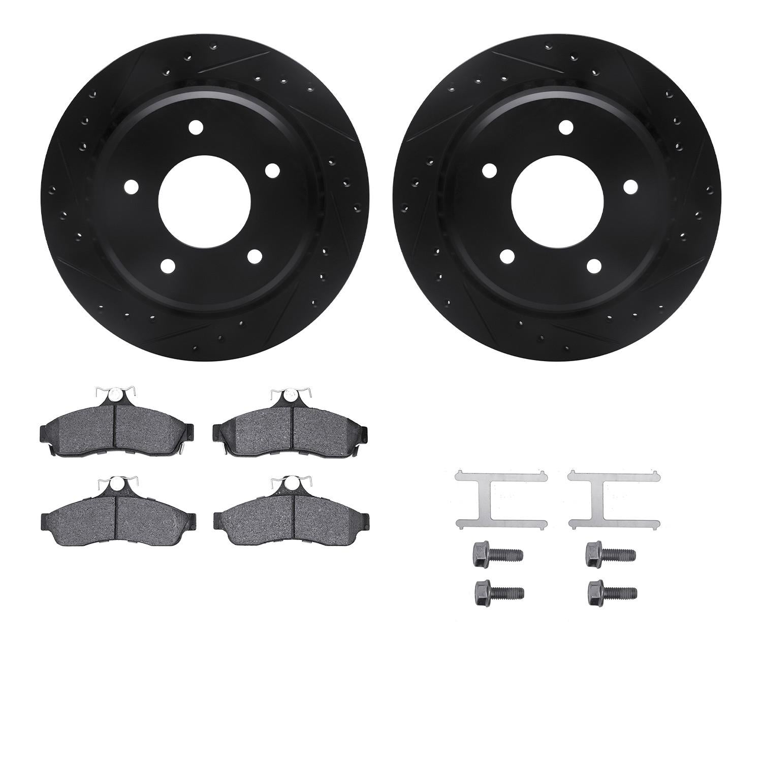 Dynamic Friction Company Disc Brake Kit 8312-47042