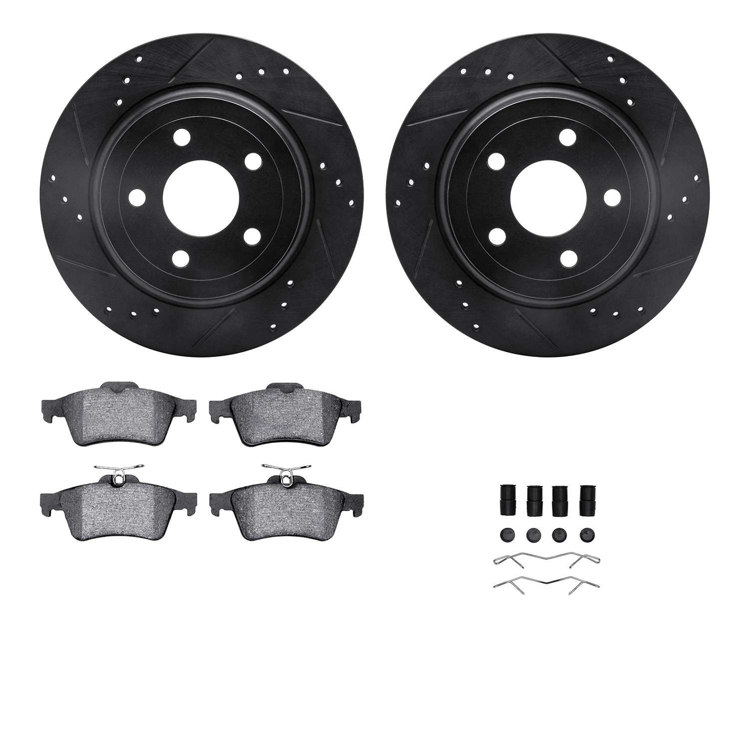 Dynamic Friction Company Disc Brake Kit 8312-47056