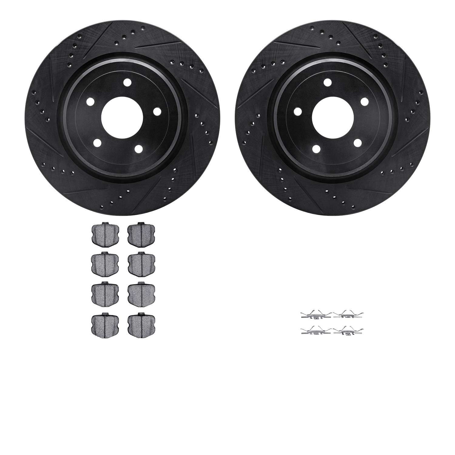 Dynamic Friction Company Disc Brake Kit 8312-47059