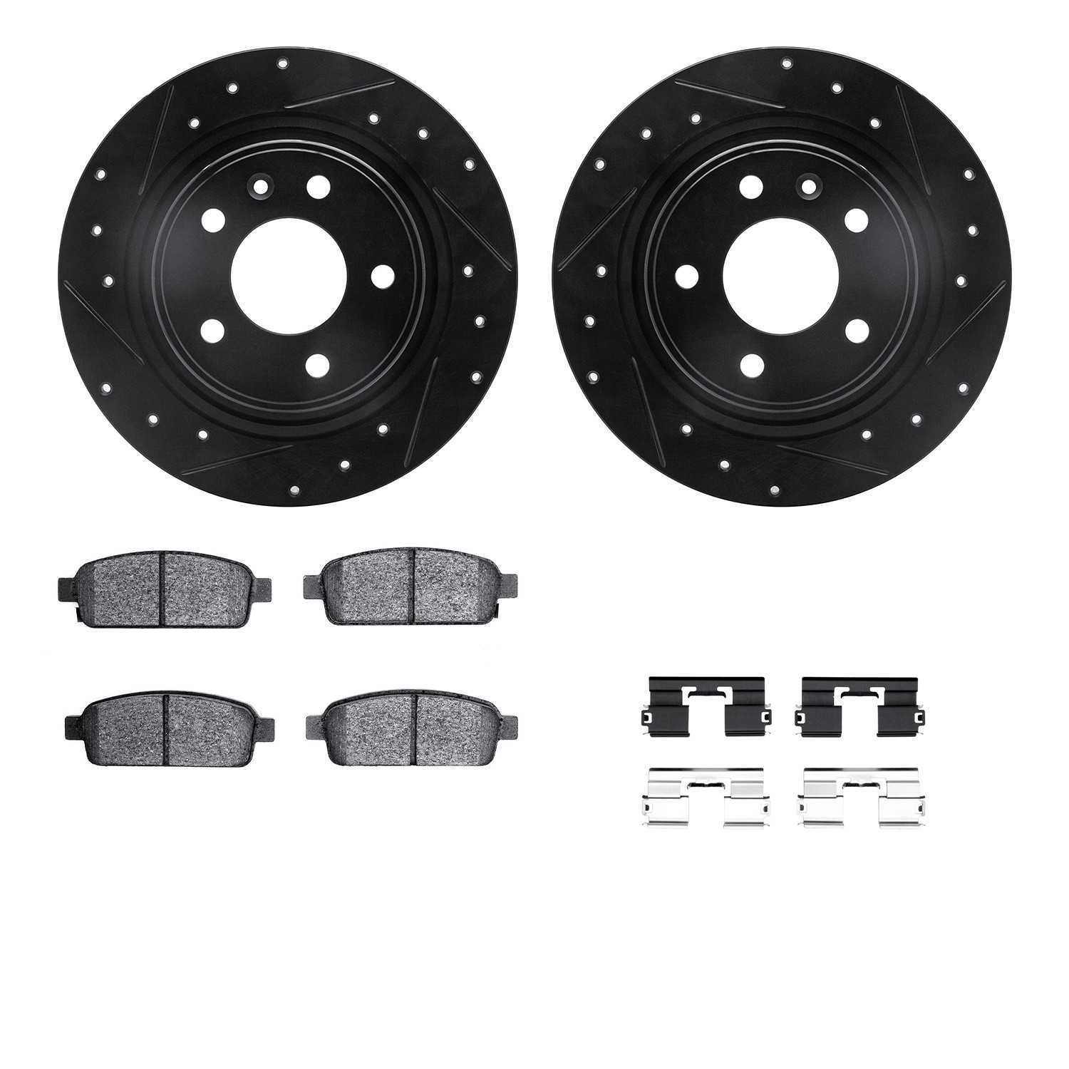 Dynamic Friction Company Disc Brake Kit 8312-47064