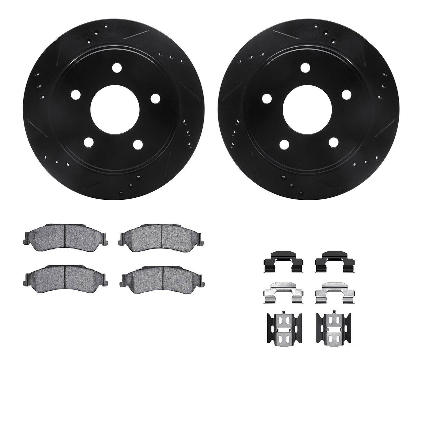 Dynamic Friction Company Disc Brake Kit 8312-48034