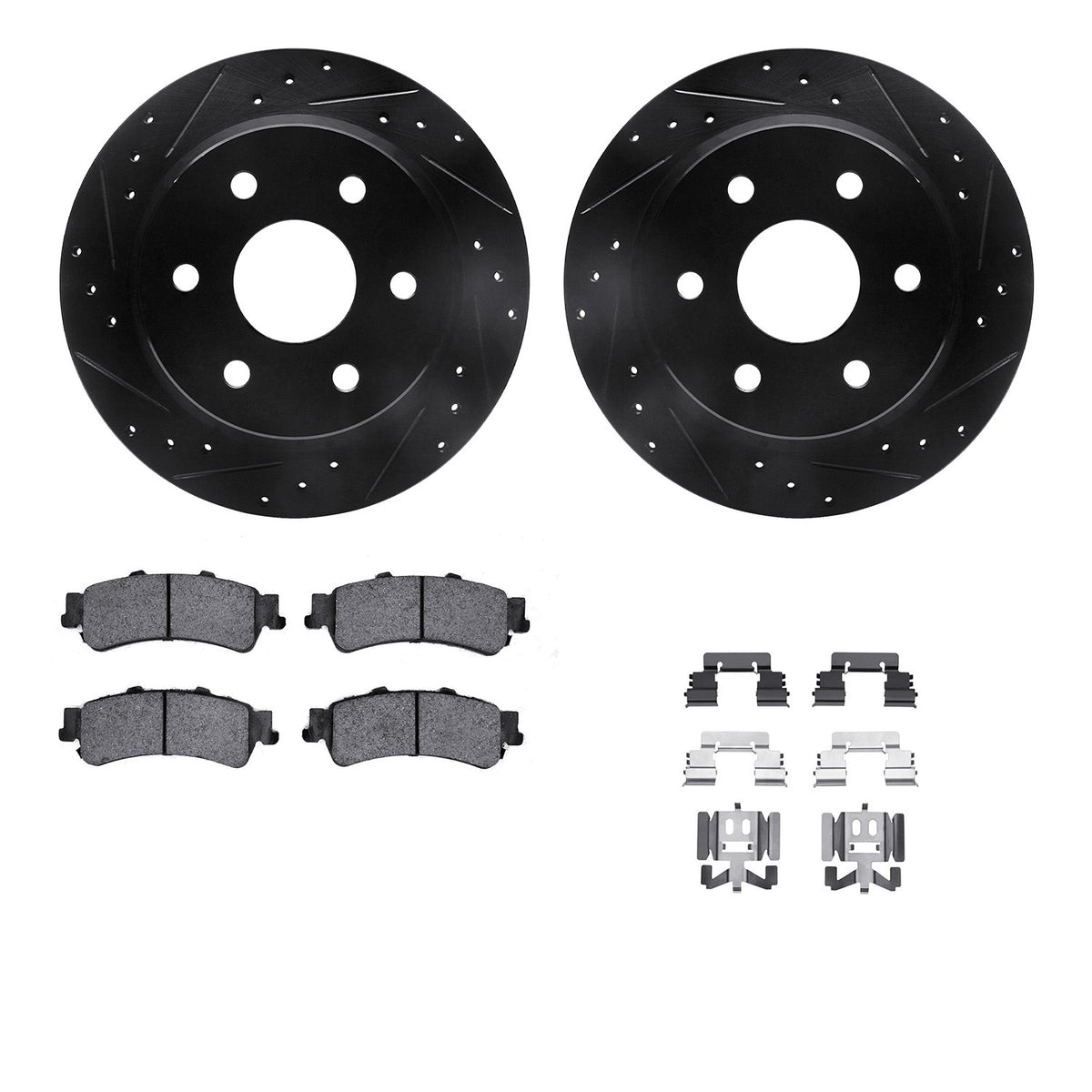 Dynamic Friction Company Disc Brake Kit 8312-48043