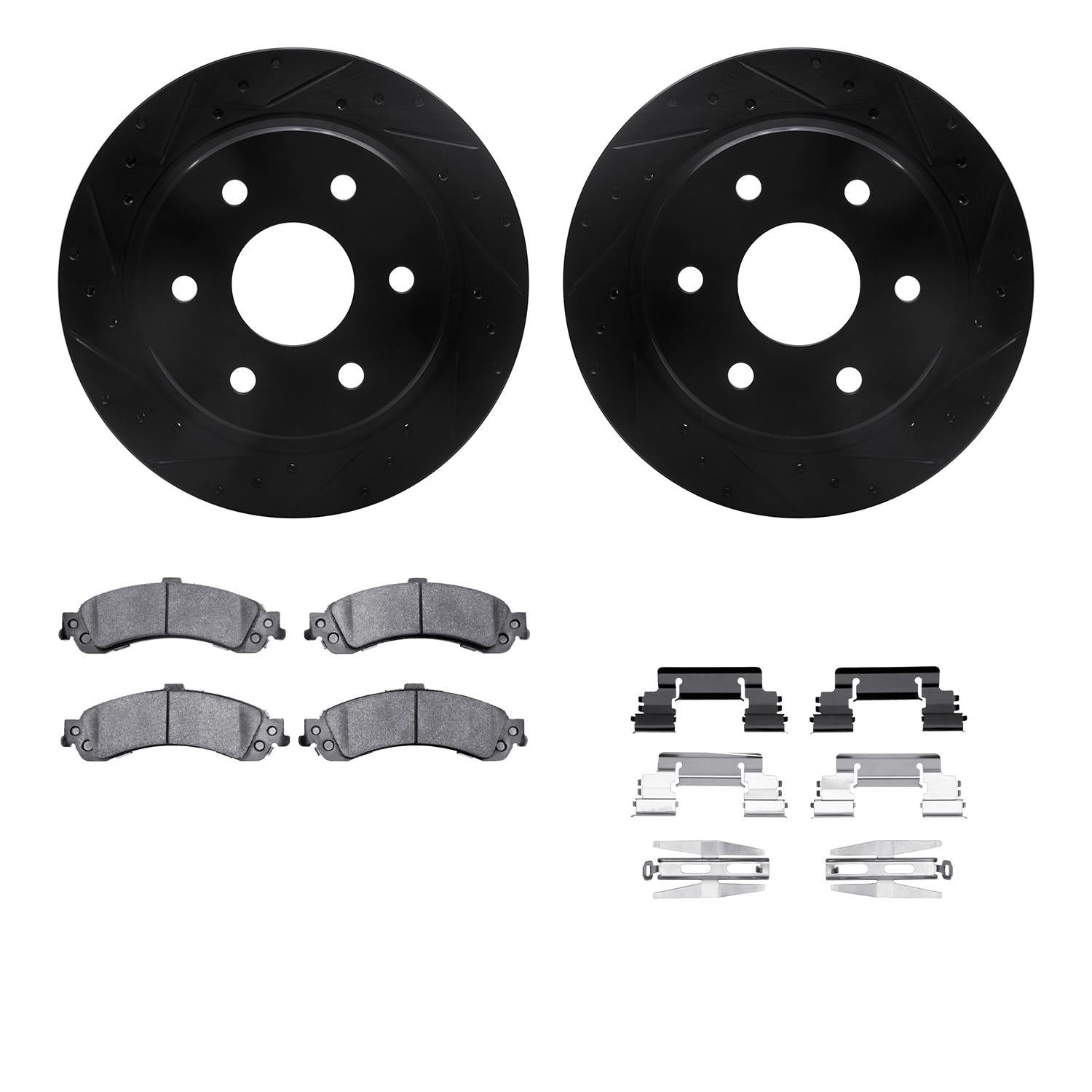 Dynamic Friction Company Disc Brake Kit 8312-48044