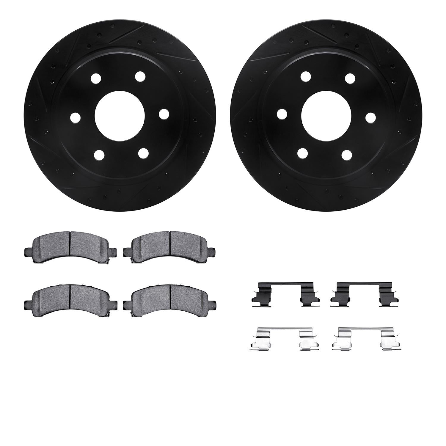 Dynamic Friction Company Disc Brake Kit 8312-48054