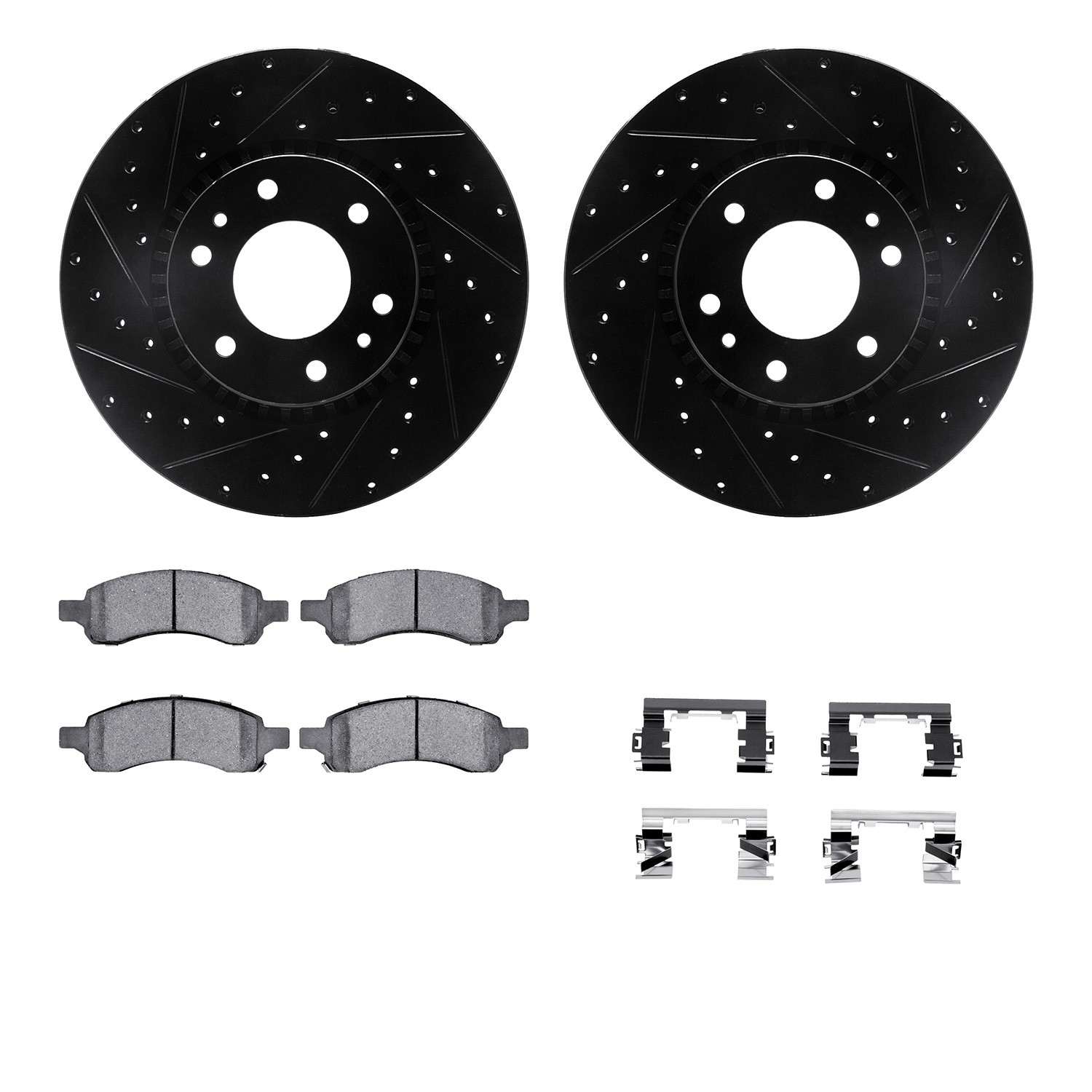 Dynamic Friction Company Disc Brake Kit 8312-48058