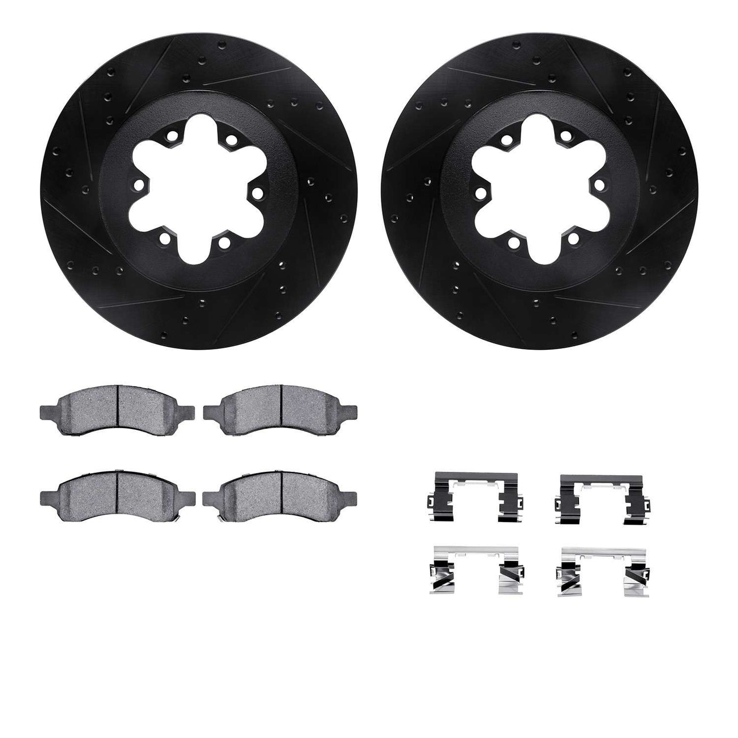Dynamic Friction Company Disc Brake Kit 8312-48060