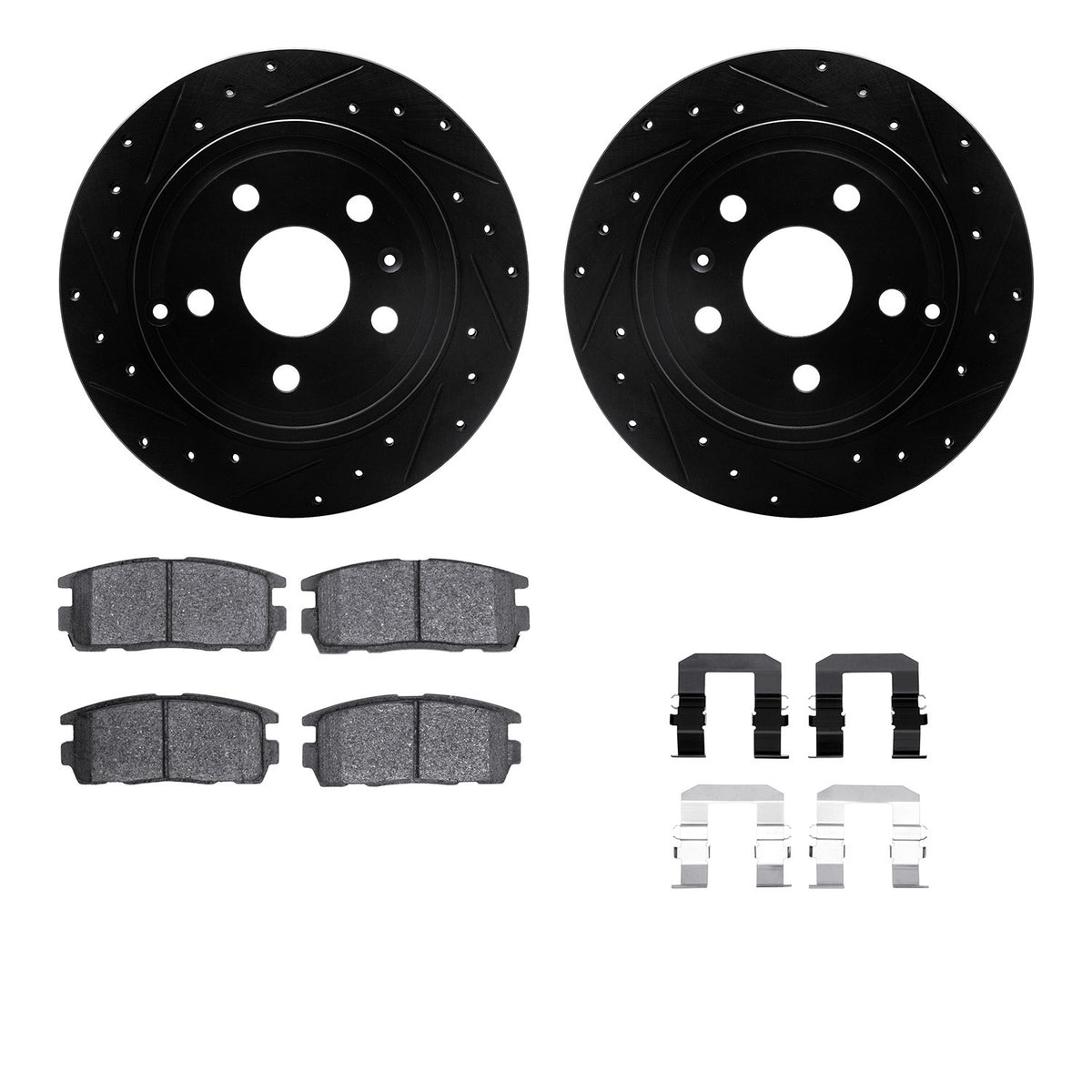 Dynamic Friction Company Disc Brake Kit 8312-48064