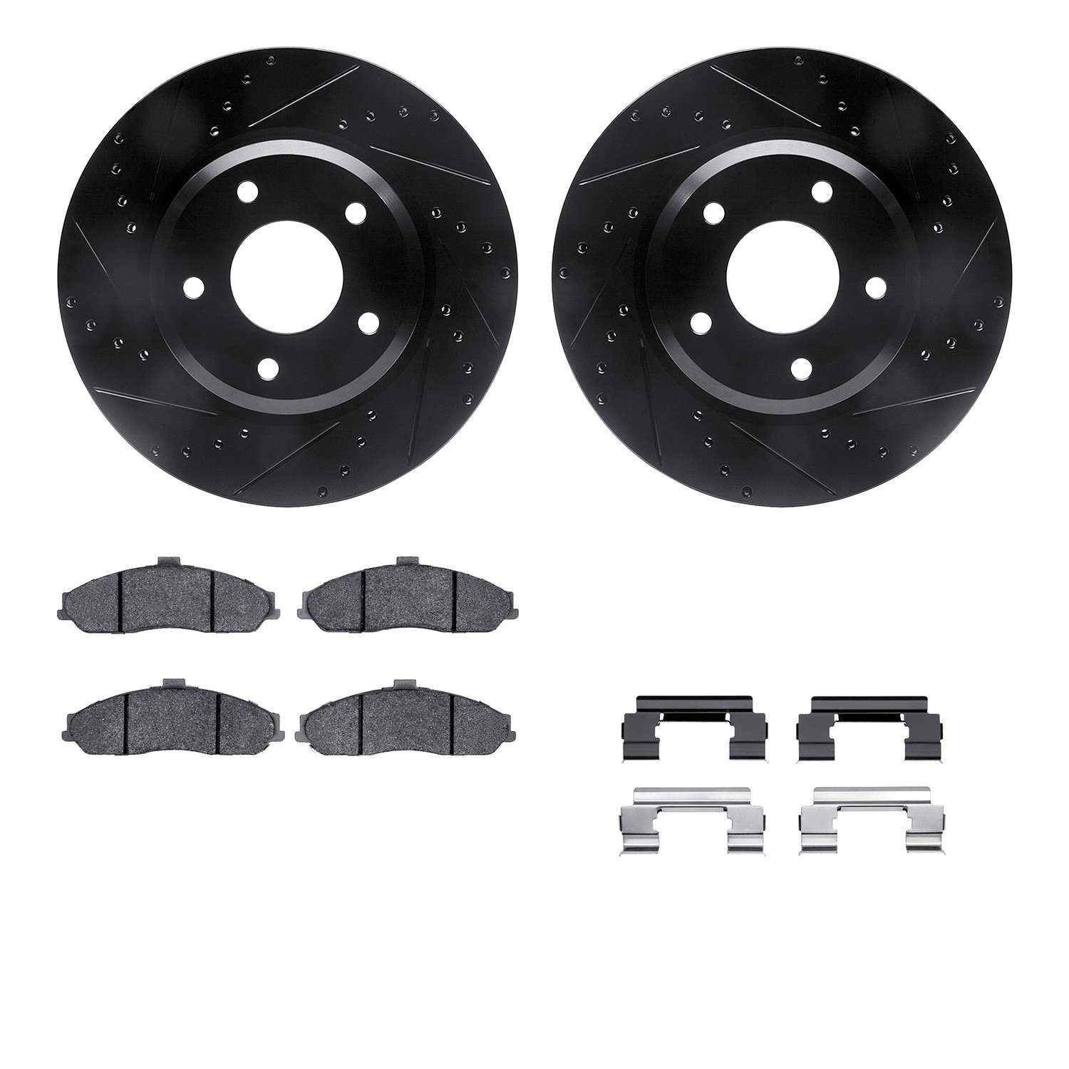 Dynamic Friction Company Disc Brake Kit 8312-52012