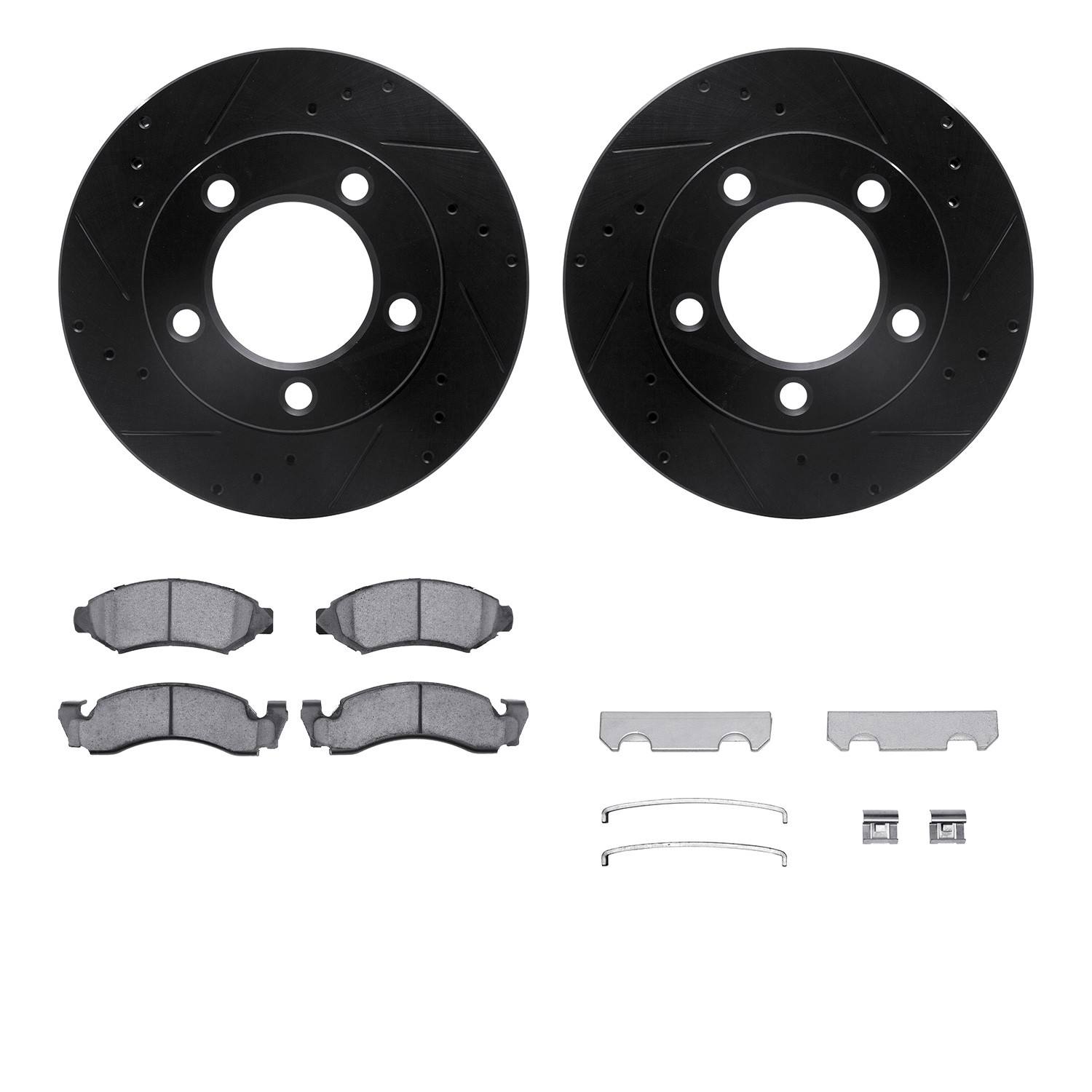 Dynamic Friction Company Disc Brake Kit 8312-54020