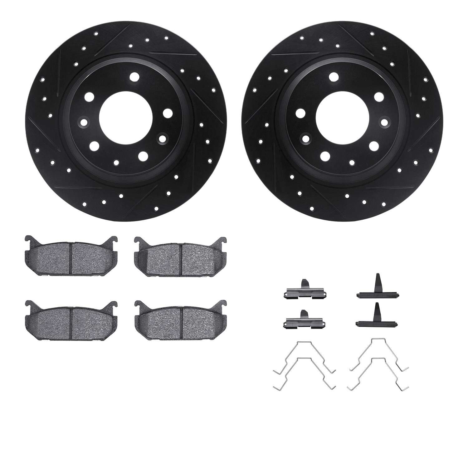 Dynamic Friction Company Disc Brake Kit 8312-54080