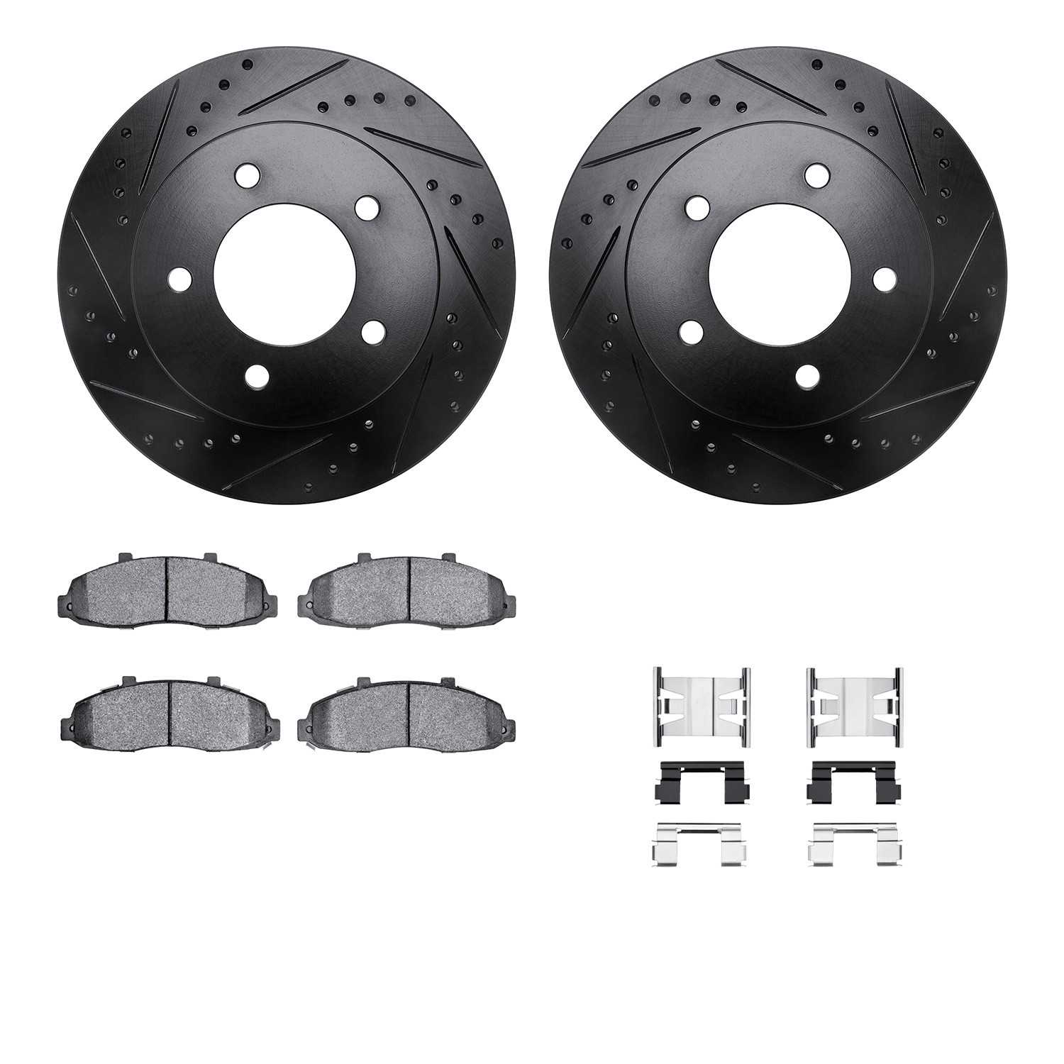 Dynamic Friction Company Disc Brake Kit 8312-54112