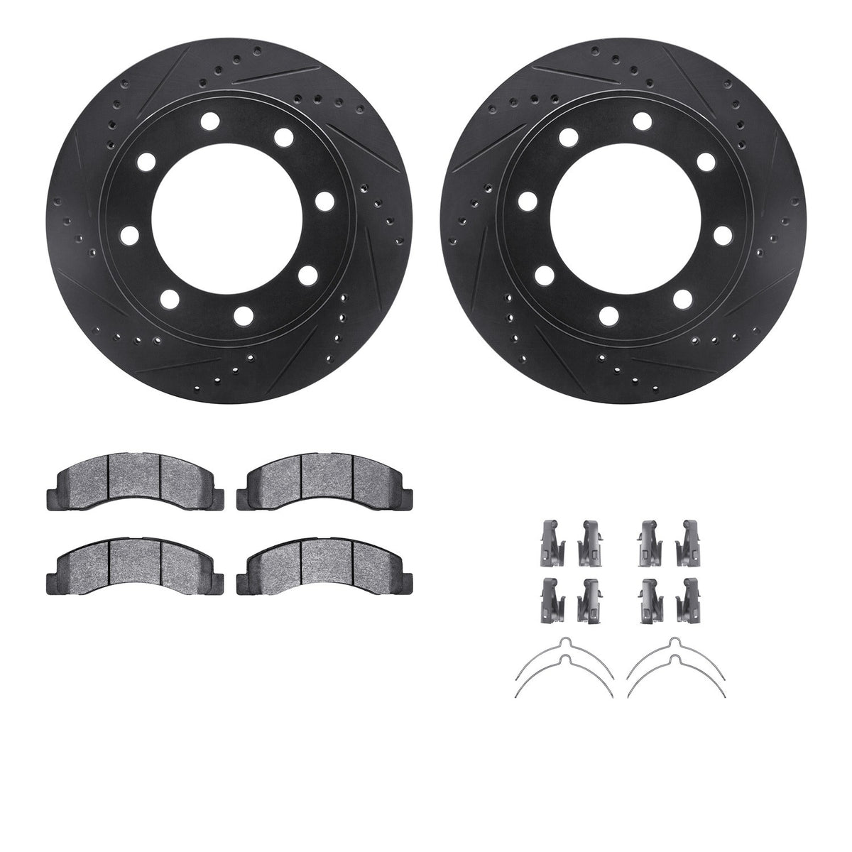 Dynamic Friction Company Disc Brake Kit 8312-54127