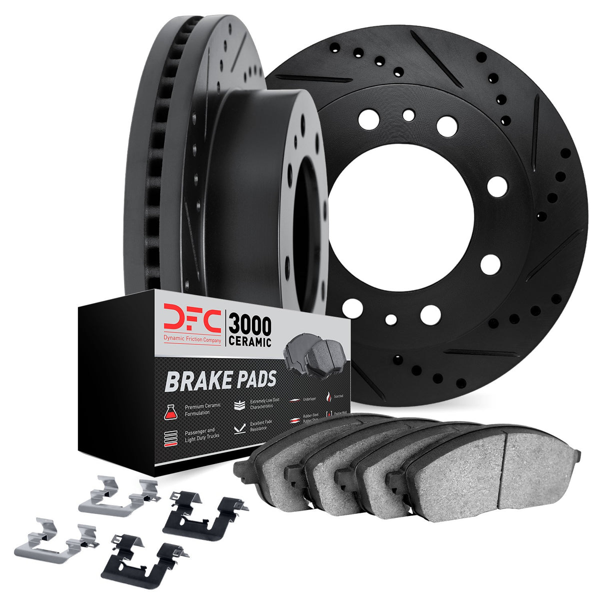 Dynamic Friction Company Disc Brake Kit 8312-54127
