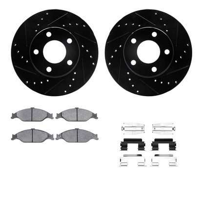 Dynamic Friction Company Disc Brake Kit 8312-54135