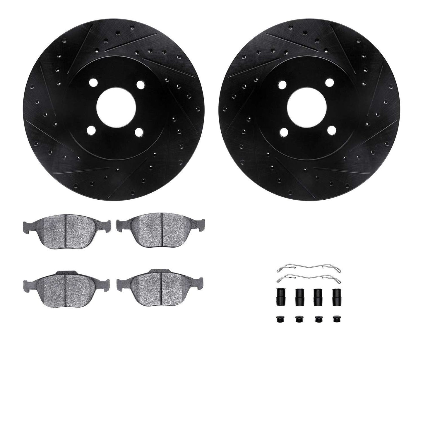 Dynamic Friction Company Disc Brake Kit 8312-54152