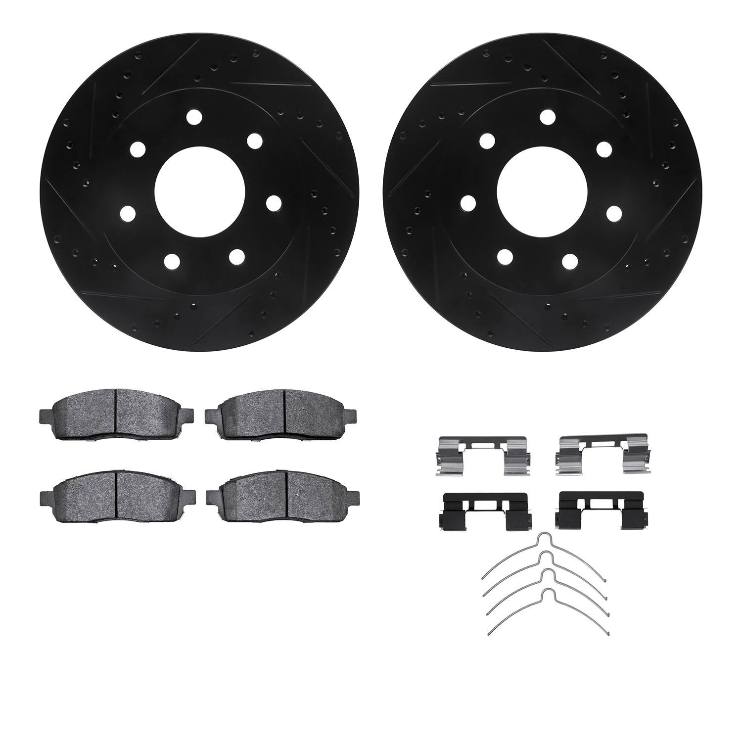 Dynamic Friction Company Disc Brake Kit 8312-54158