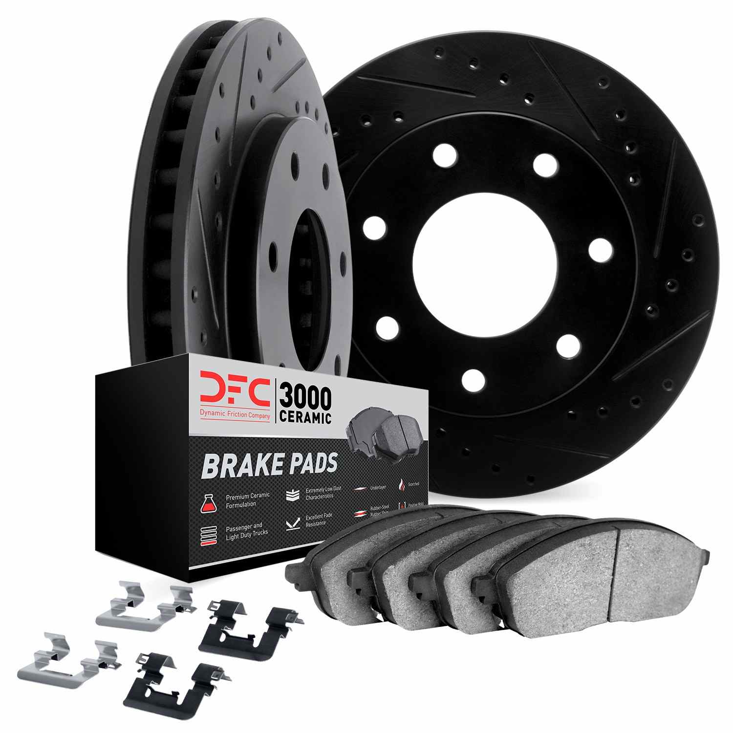 Dynamic Friction Company Disc Brake Kit 8312-54158