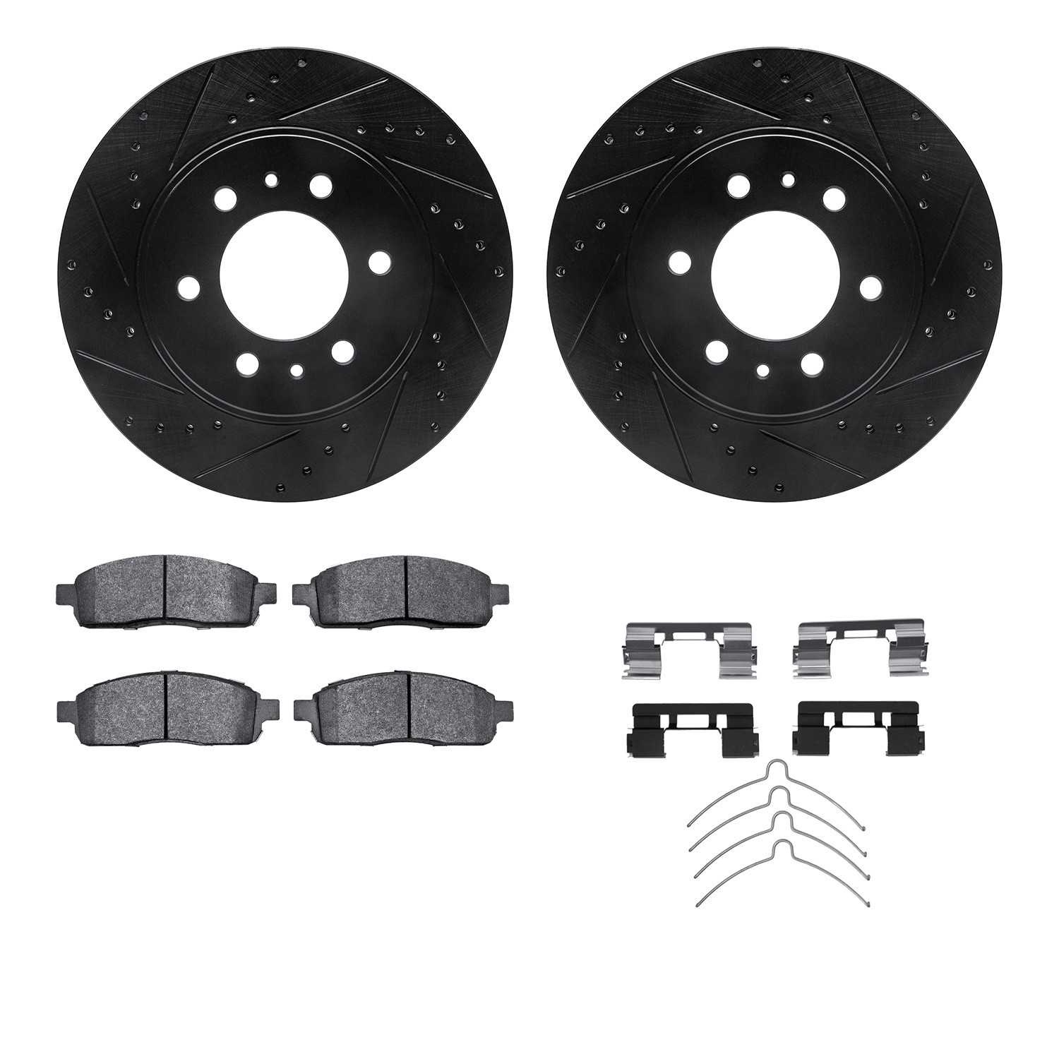 Dynamic Friction Company Disc Brake Kit 8312-54159