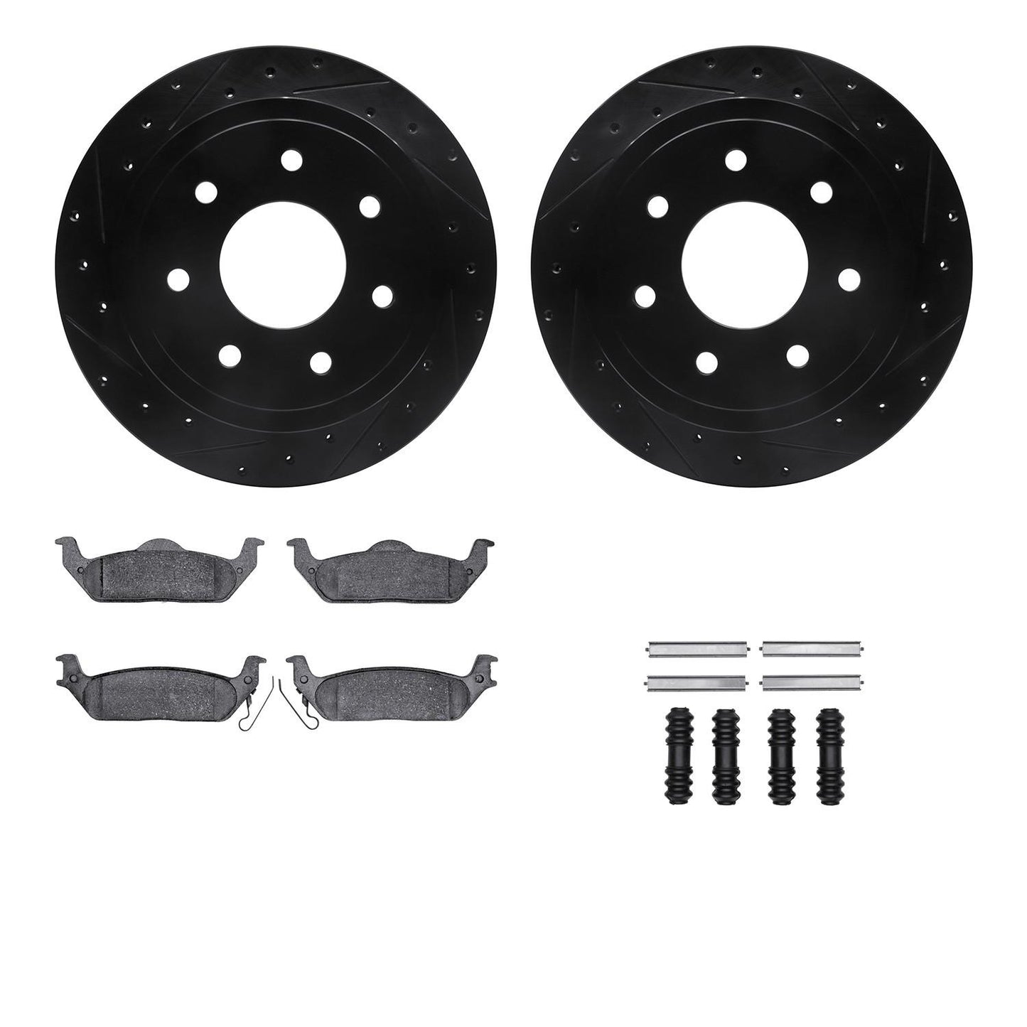 Dynamic Friction Company Disc Brake Kit 8312-54162
