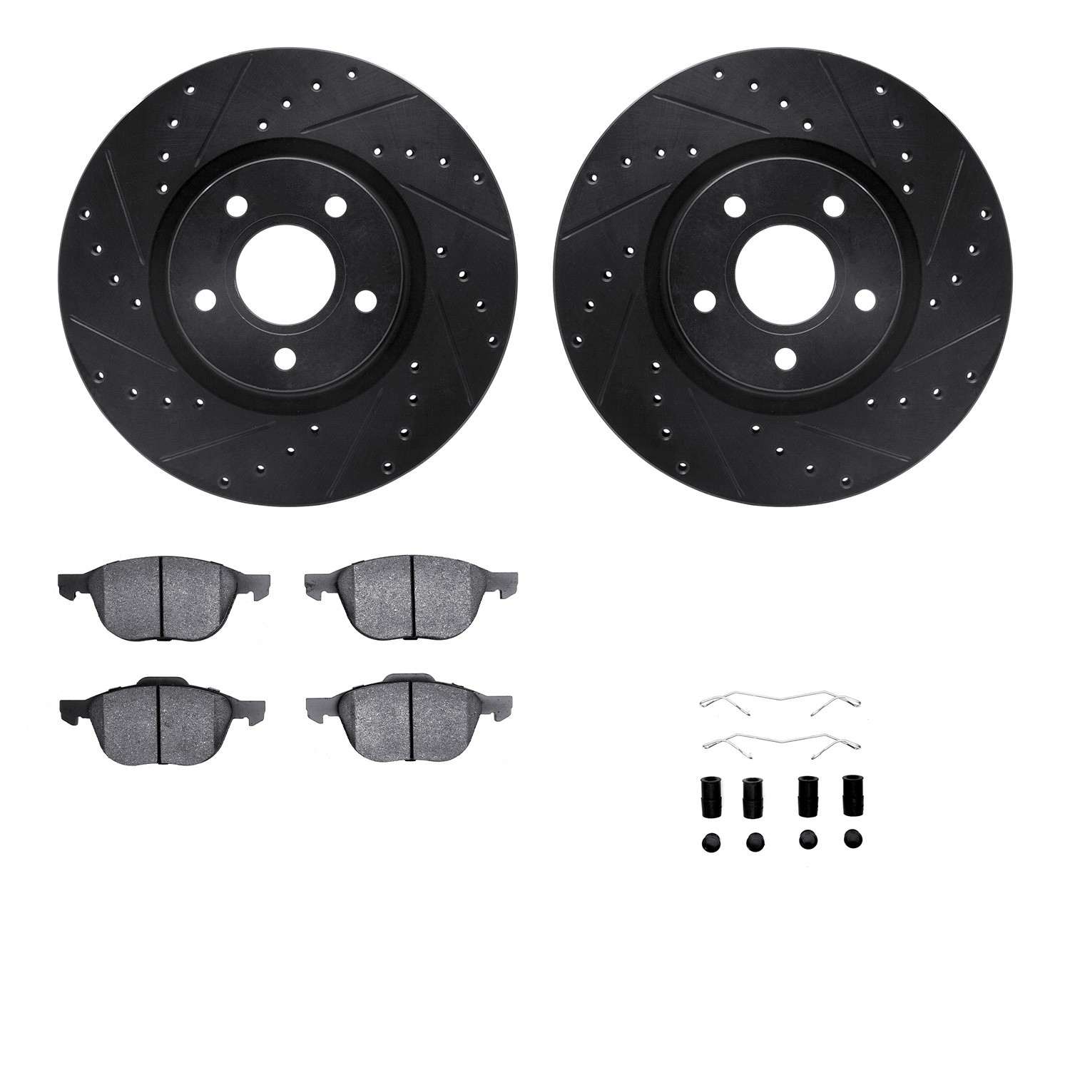 Dynamic Friction Company Disc Brake Kit 8312-54167