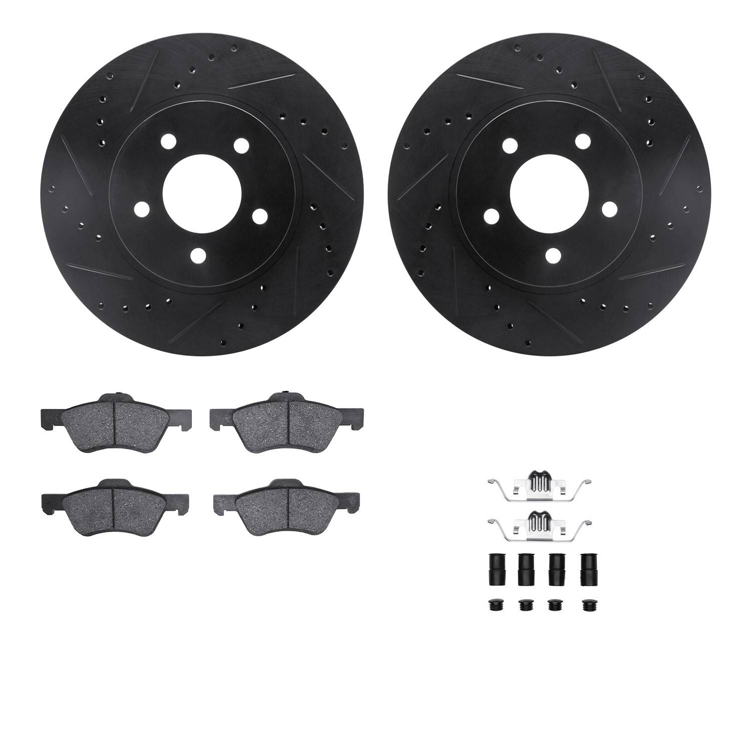 Dynamic Friction Company Disc Brake Kit 8312-54169