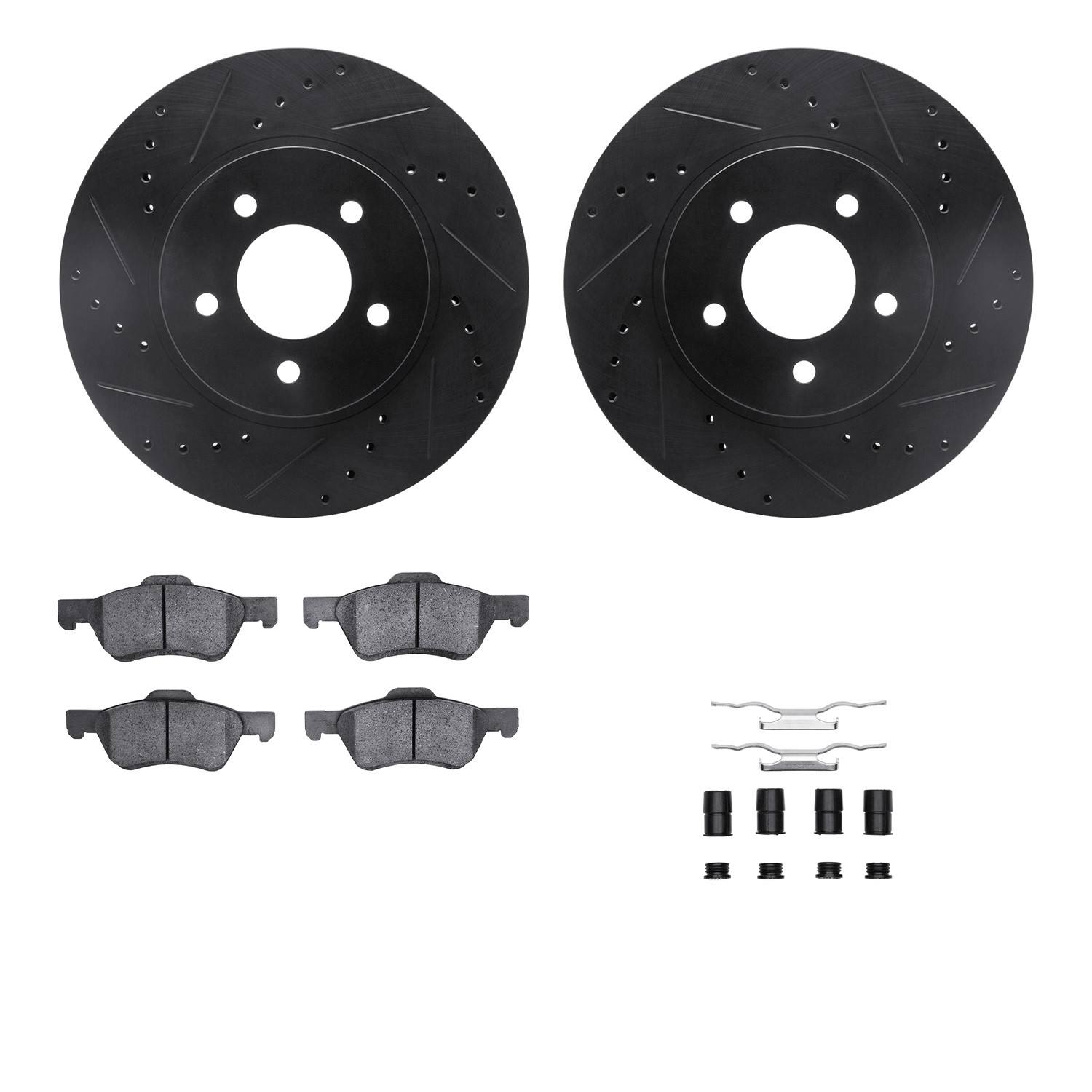 Dynamic Friction Company Disc Brake Kit 8312-54170