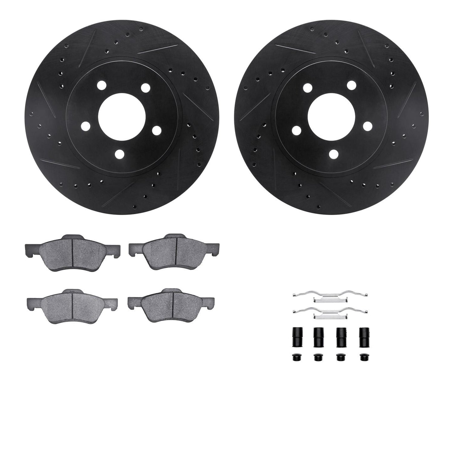 Dynamic Friction Company Disc Brake Kit 8312-54172