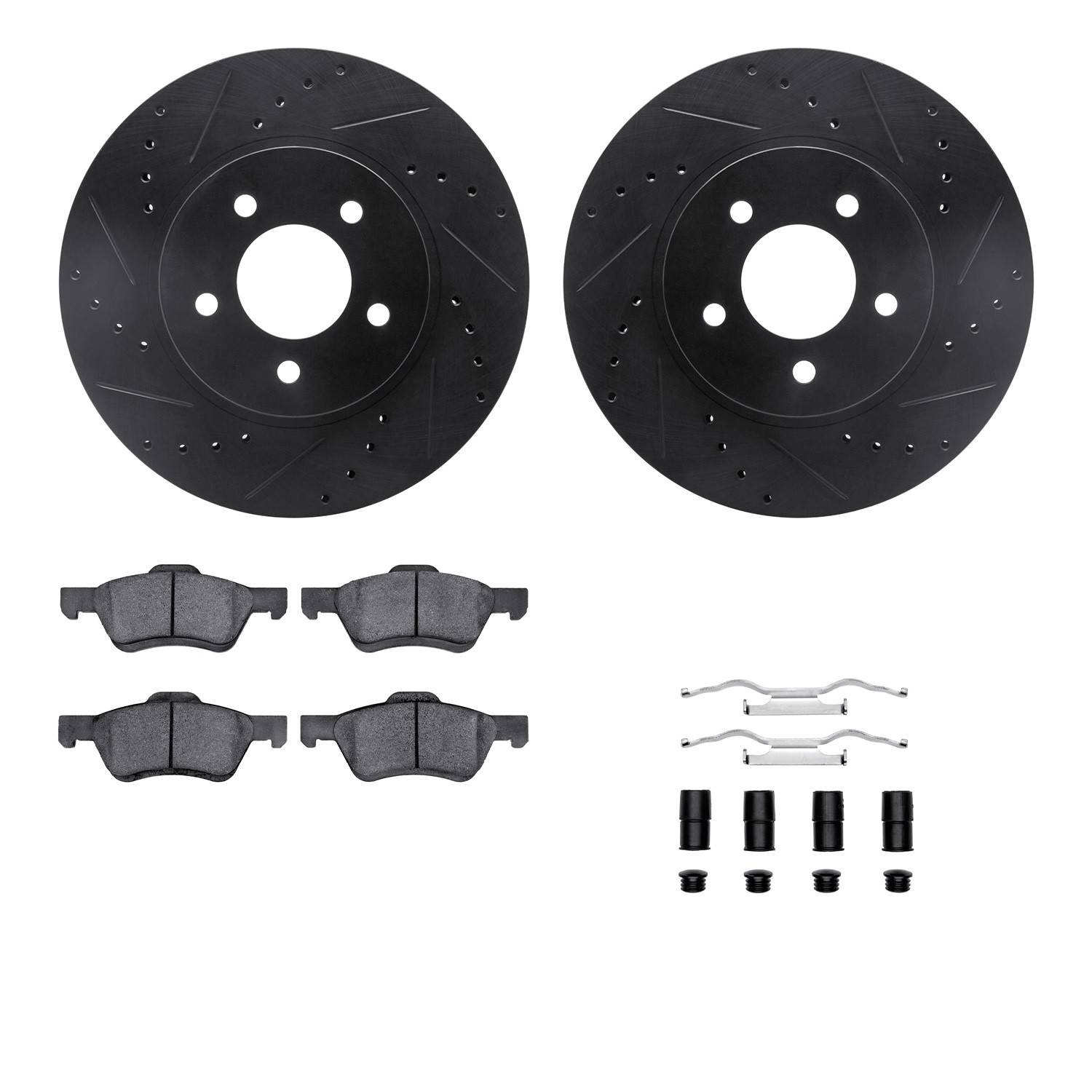 Dynamic Friction Company Disc Brake Kit 8312-54174