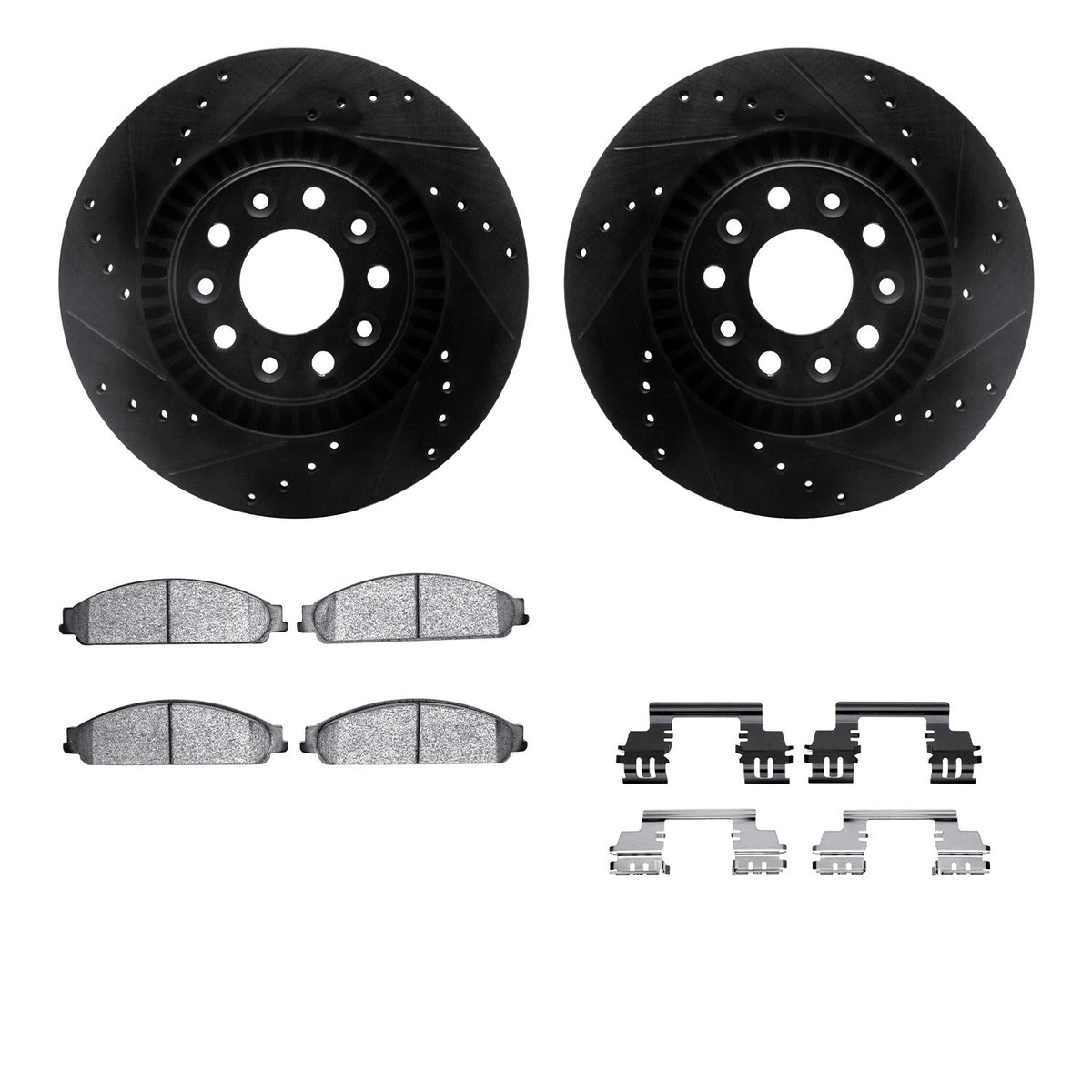 Dynamic Friction Company Disc Brake Kit 8312-54176