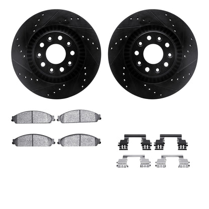 Dynamic Friction Company Disc Brake Kit 8312-54176