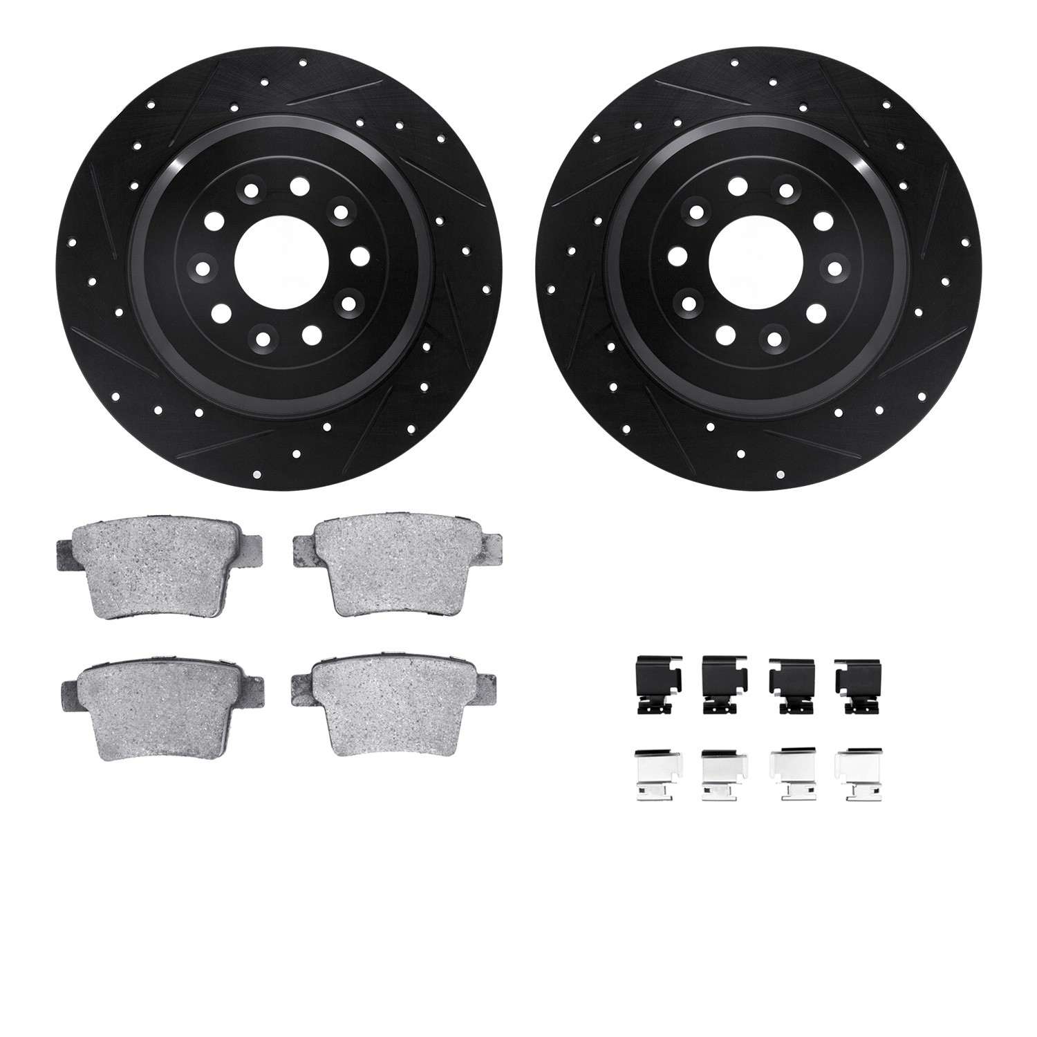 Dynamic Friction Company Disc Brake Kit 8312-54177