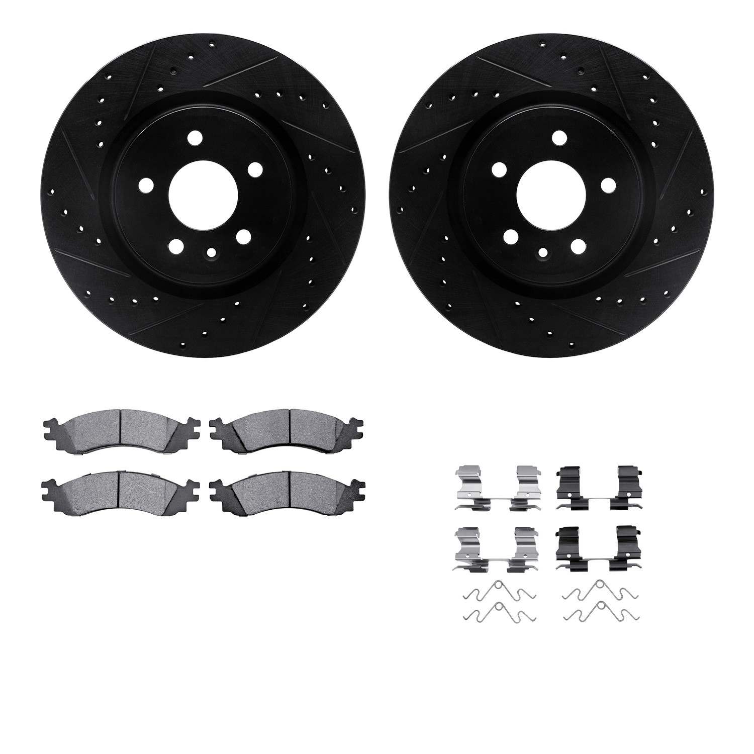 Dynamic Friction Company Disc Brake Kit 8312-54182