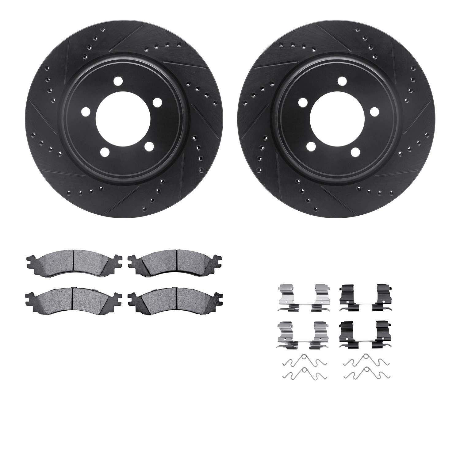 Dynamic Friction Company Disc Brake Kit 8312-54184