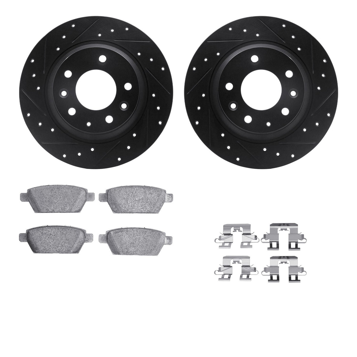 Dynamic Friction Company Disc Brake Kit 8312-54185