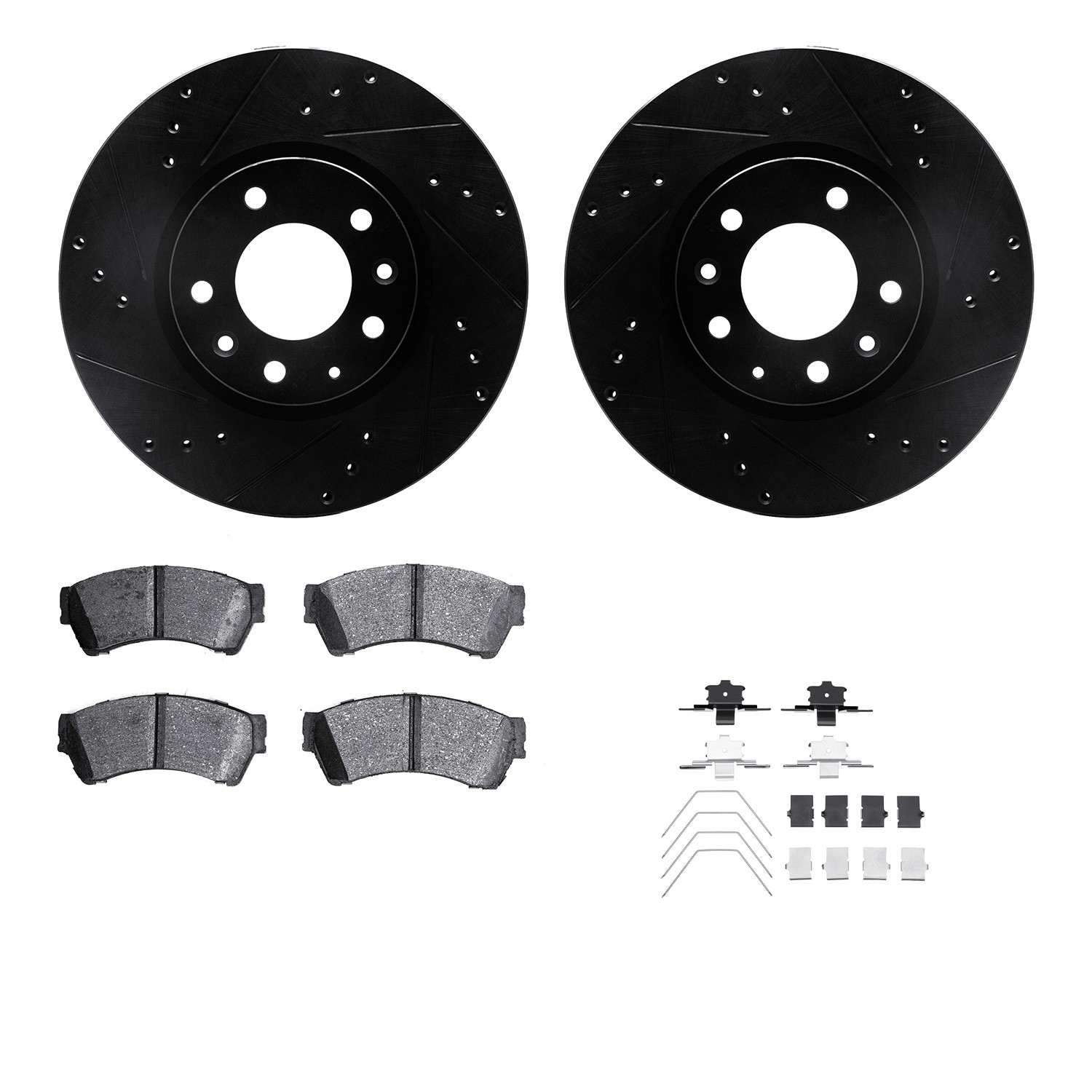 Dynamic Friction Company Disc Brake Kit 8312-54186