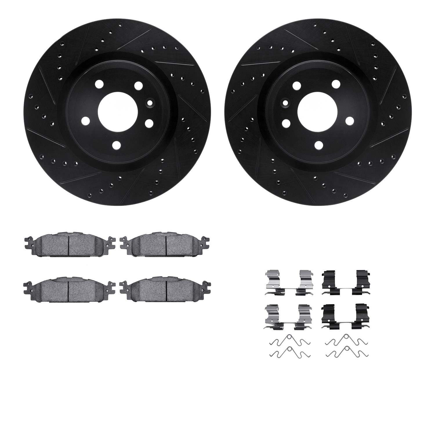 Dynamic Friction Company Disc Brake Kit 8312-54204