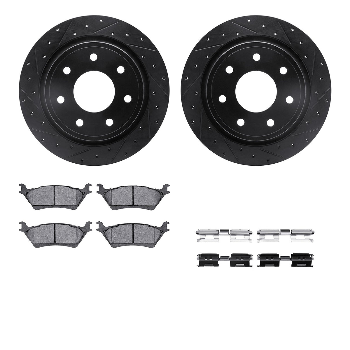 Dynamic Friction Company Disc Brake Kit 8312-54207