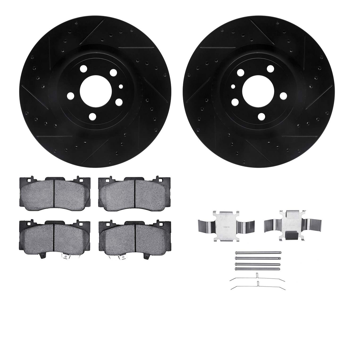 Dynamic Friction Company Disc Brake Kit 8312-54227